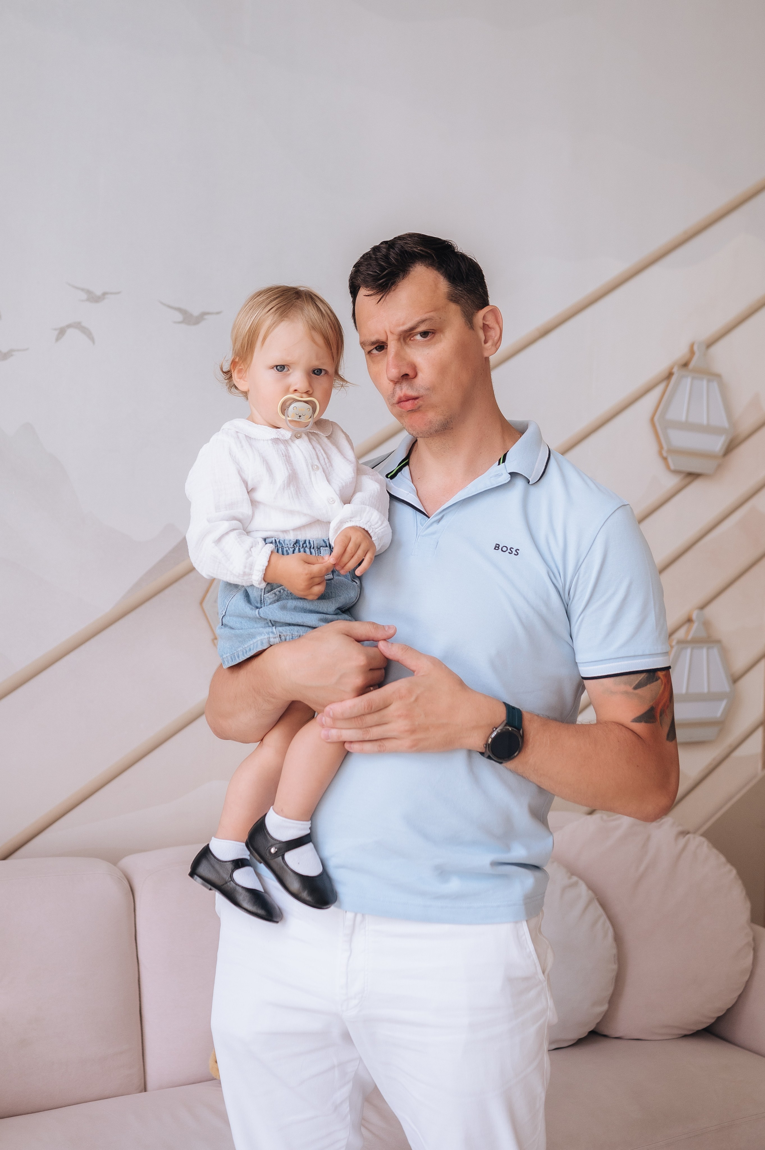 Семейная фотосессия Димы, Олеси и Насти. Фотограф в Москве и Московской области Таня Яблочкина