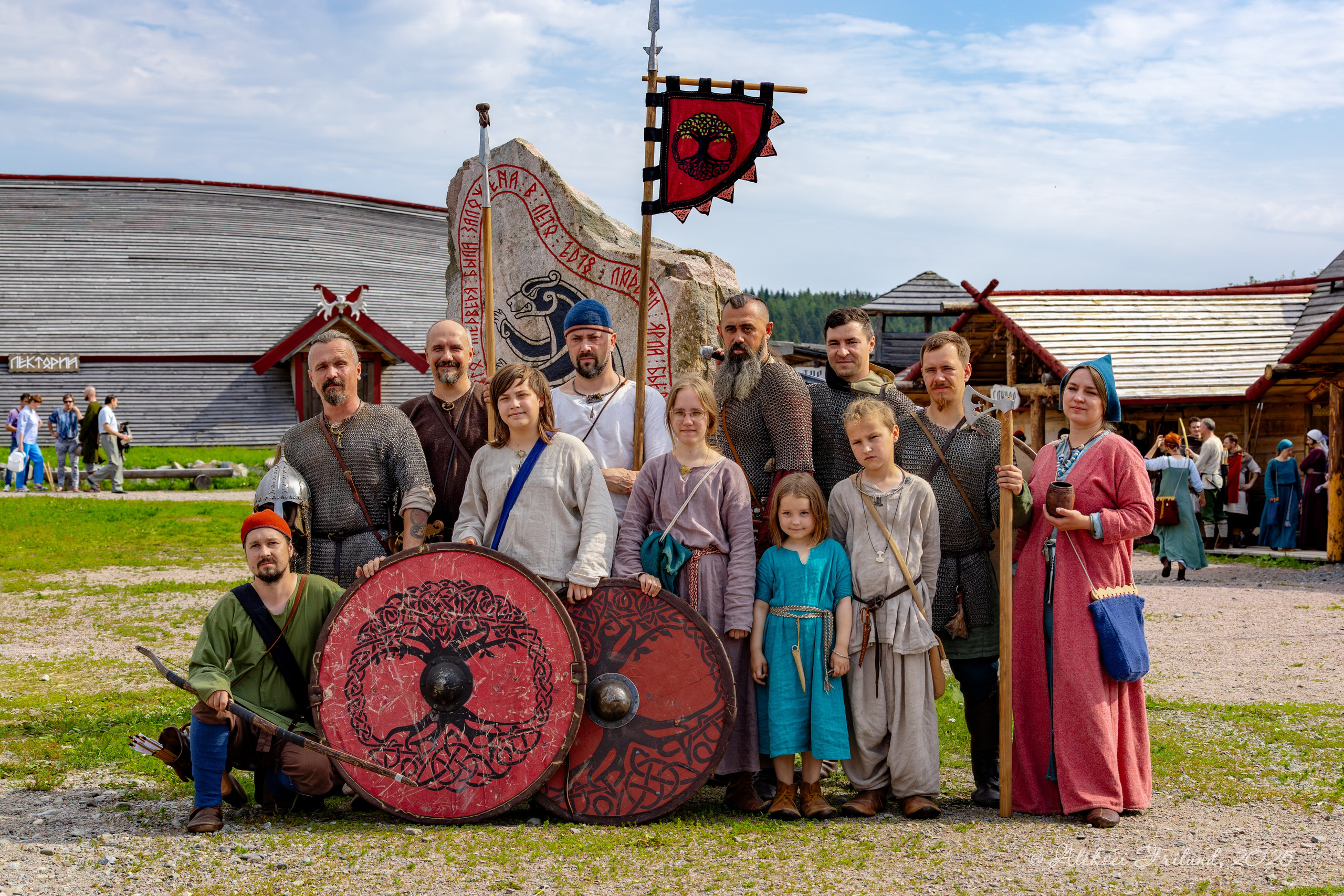 Исторический парк «Бастiонъ» (фестиваль «Карельская Земля» 2025 г.). Аэросъемка. Фото и Видео в Карелии. Алексей Фрилунд