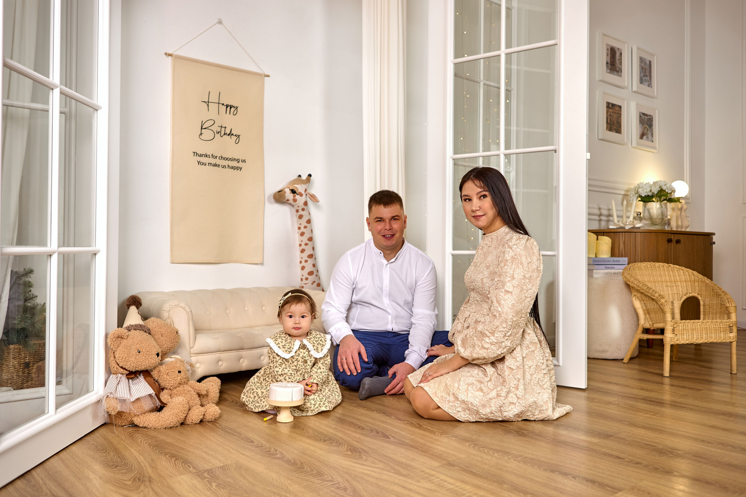 Настюша годовасие. Фотограф Анастасия Лёвушкина