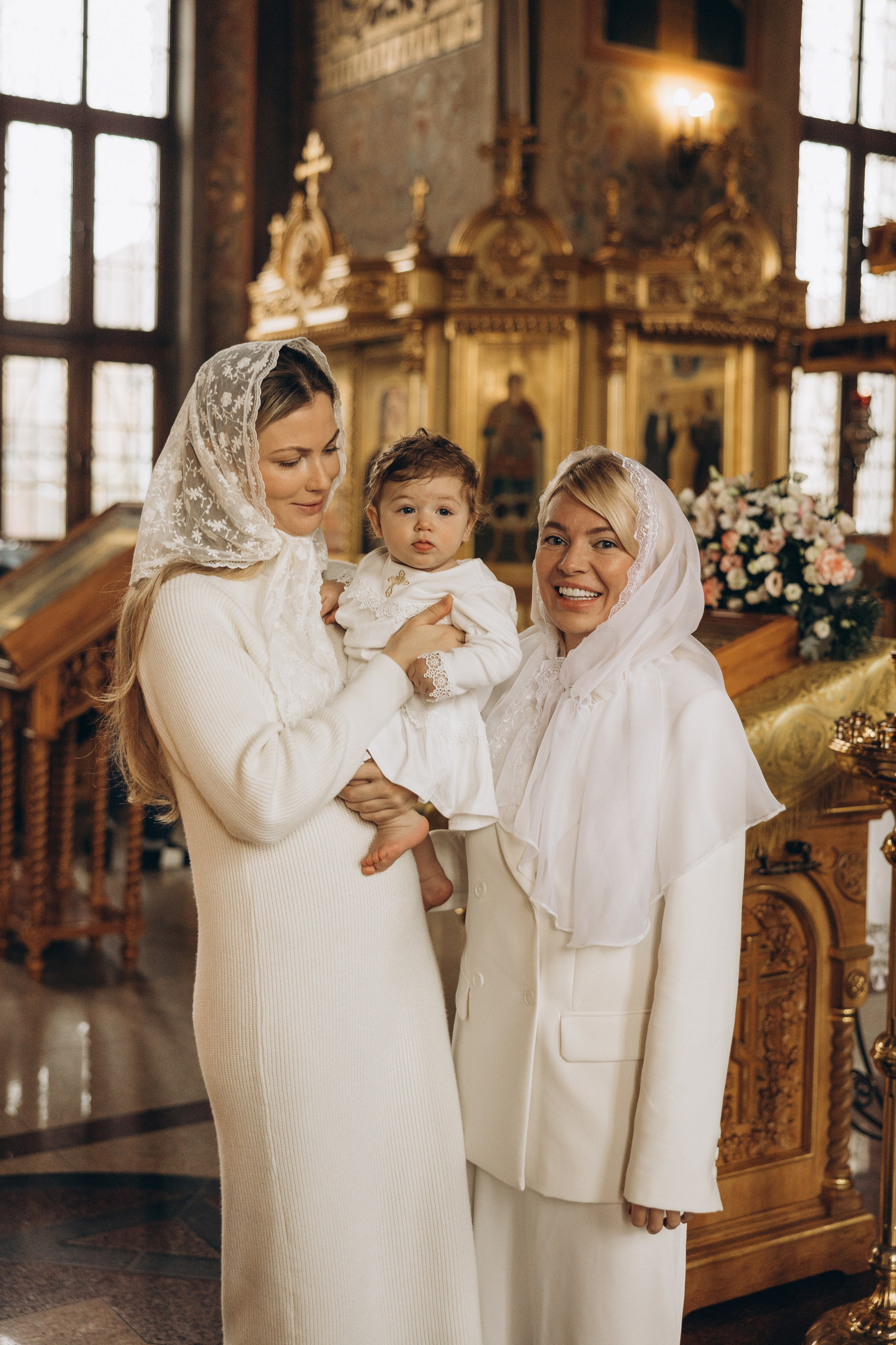 Крещение Дианы. Семейный фотограф в Москве Виктория Ястребинская