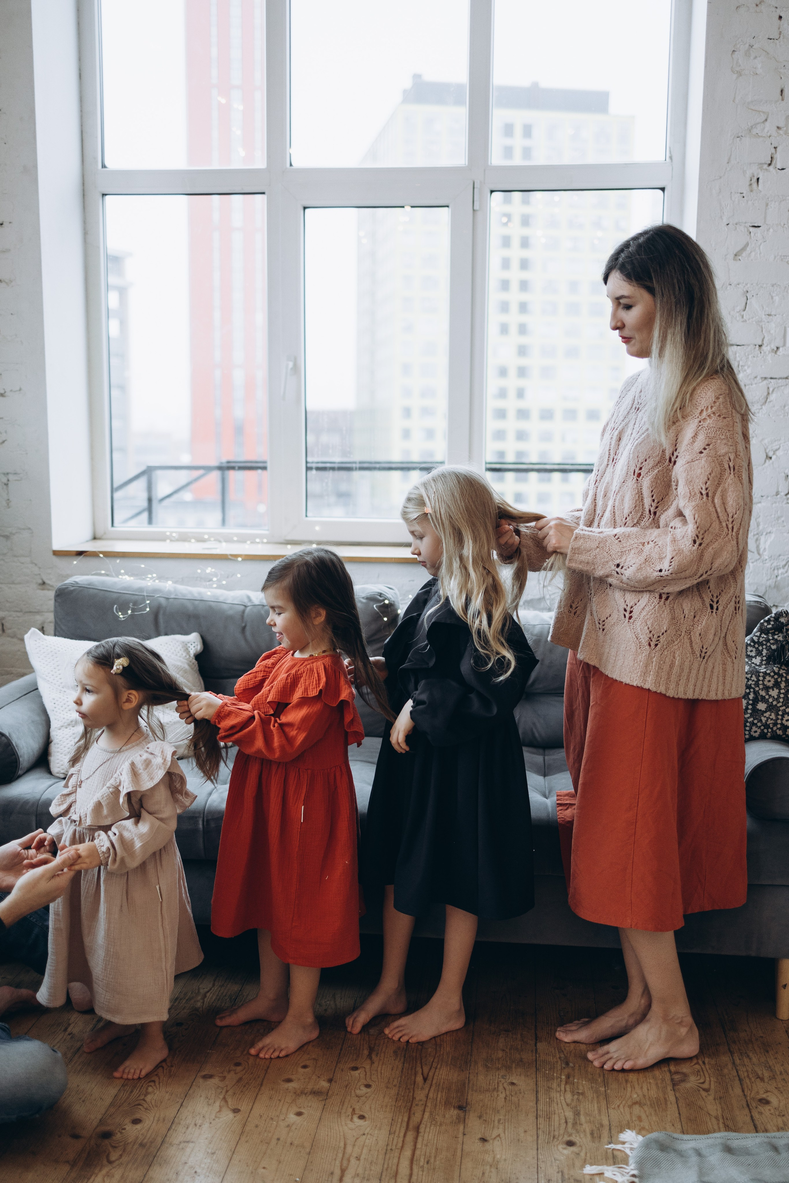 Эля, Вася, Алиса, Ева, Мира. Семейный фотограф в Москве Виктория Ястребинская