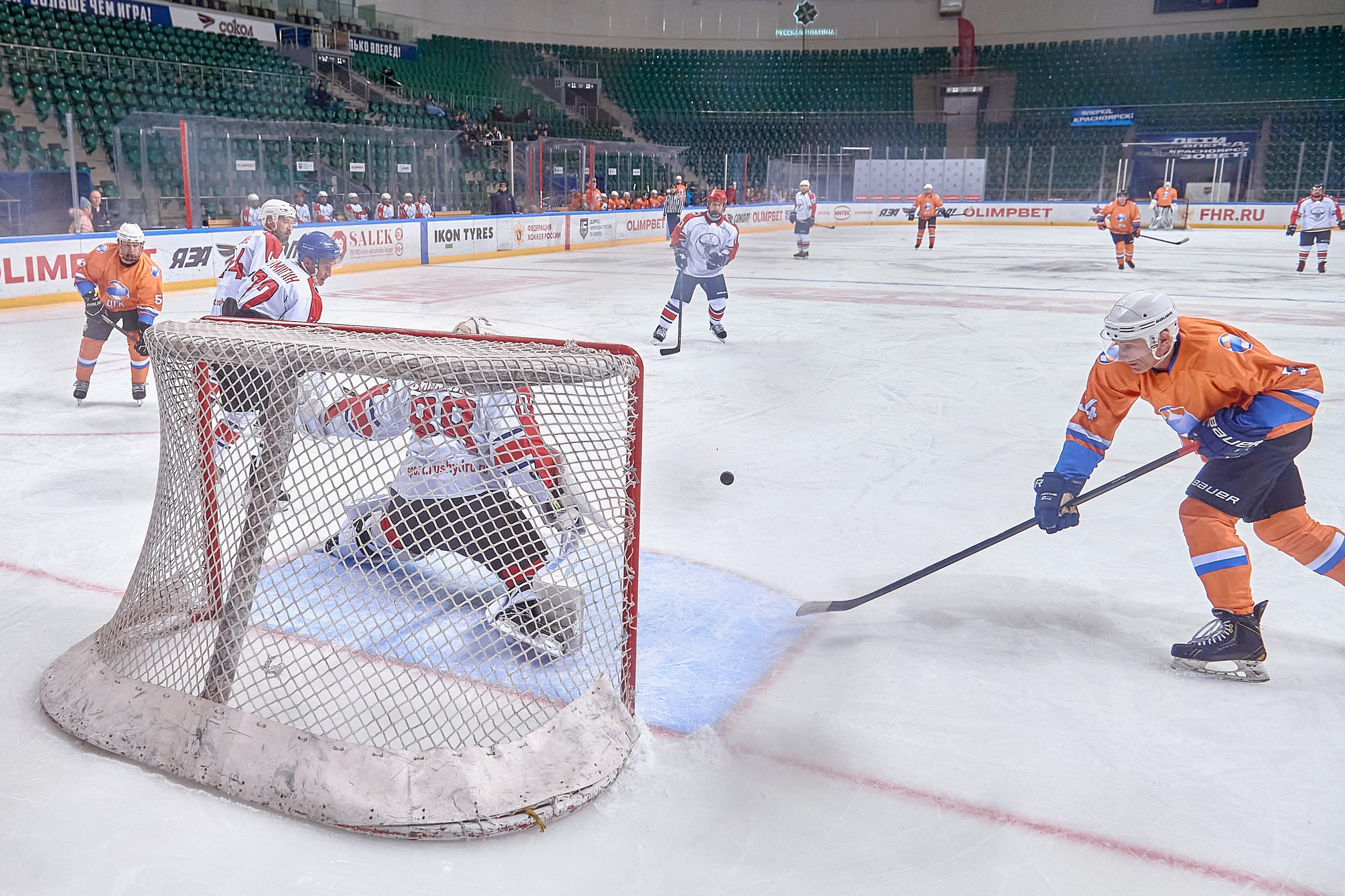 Платинум Арена — Хоккей — РусГидро. Фотограф Яковлев Роман — Красноярск