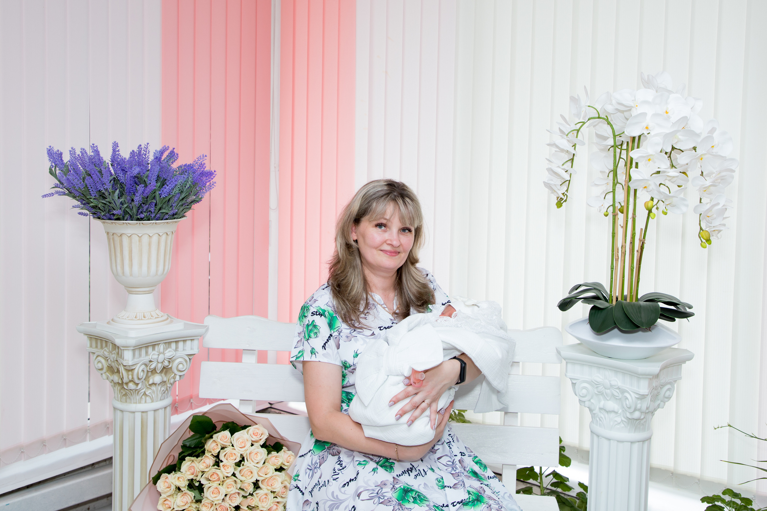 Выписка из роддома. Фотограф новорожденных Ростов-на-Дону