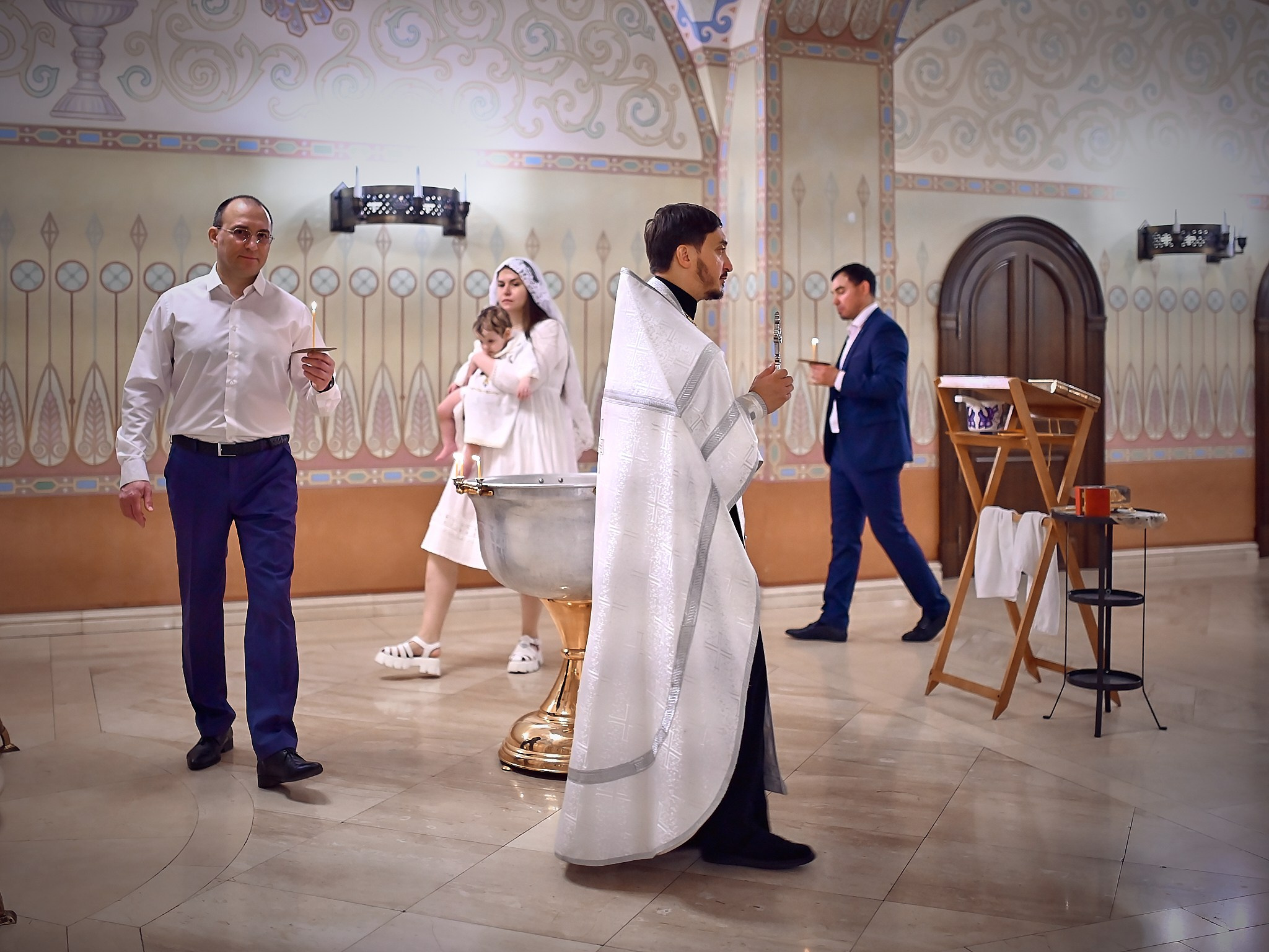 Крещение Дани | Морской Никольский собор. Свадебный фотограф, видеограф, рилсмейкер в Санкт-Петербурге и Москве