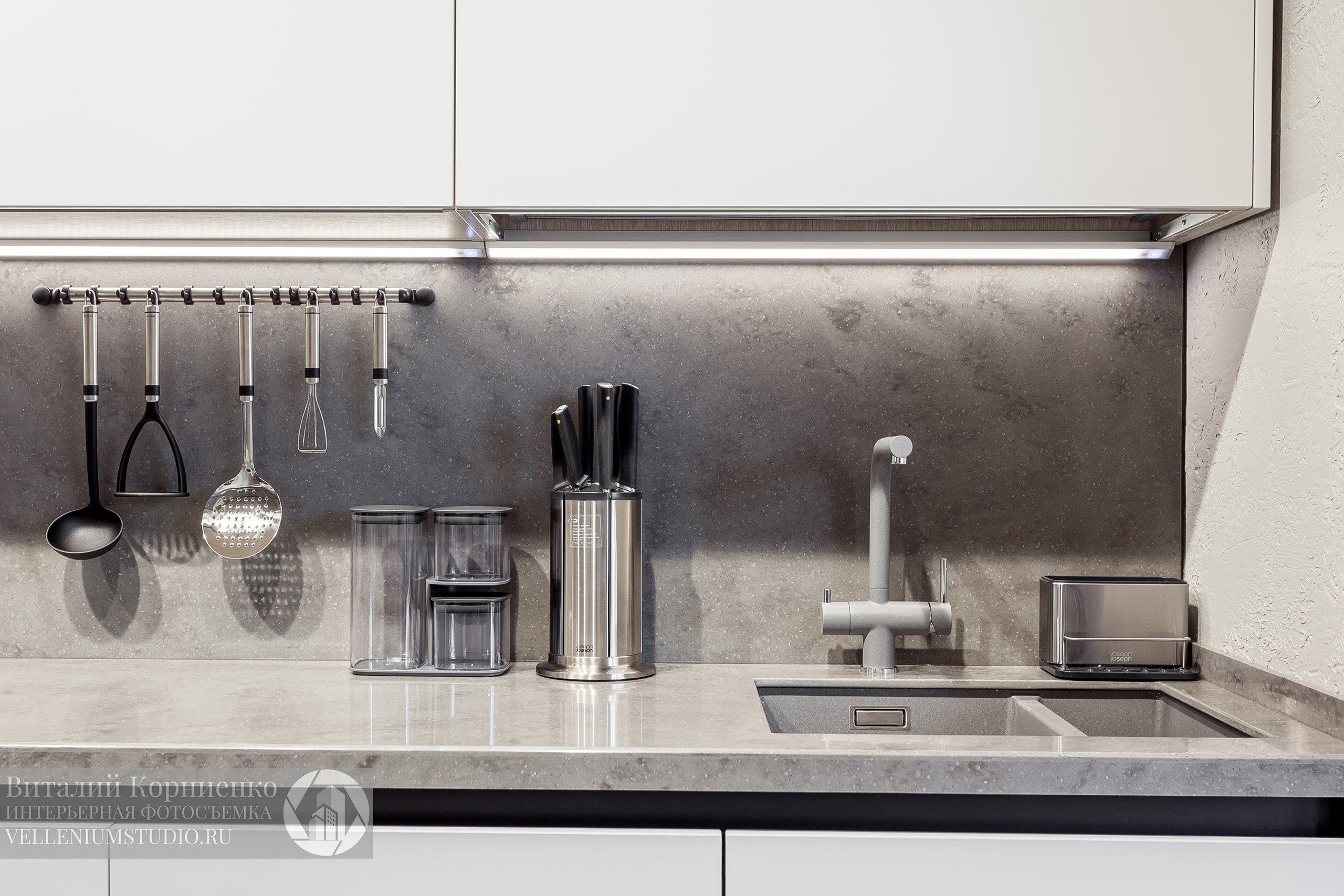 Фотосъемка салона кухонной мебели Мария в Краснодаре. Интерьерный фотограф Краснодар: профессионально по доступным ценам