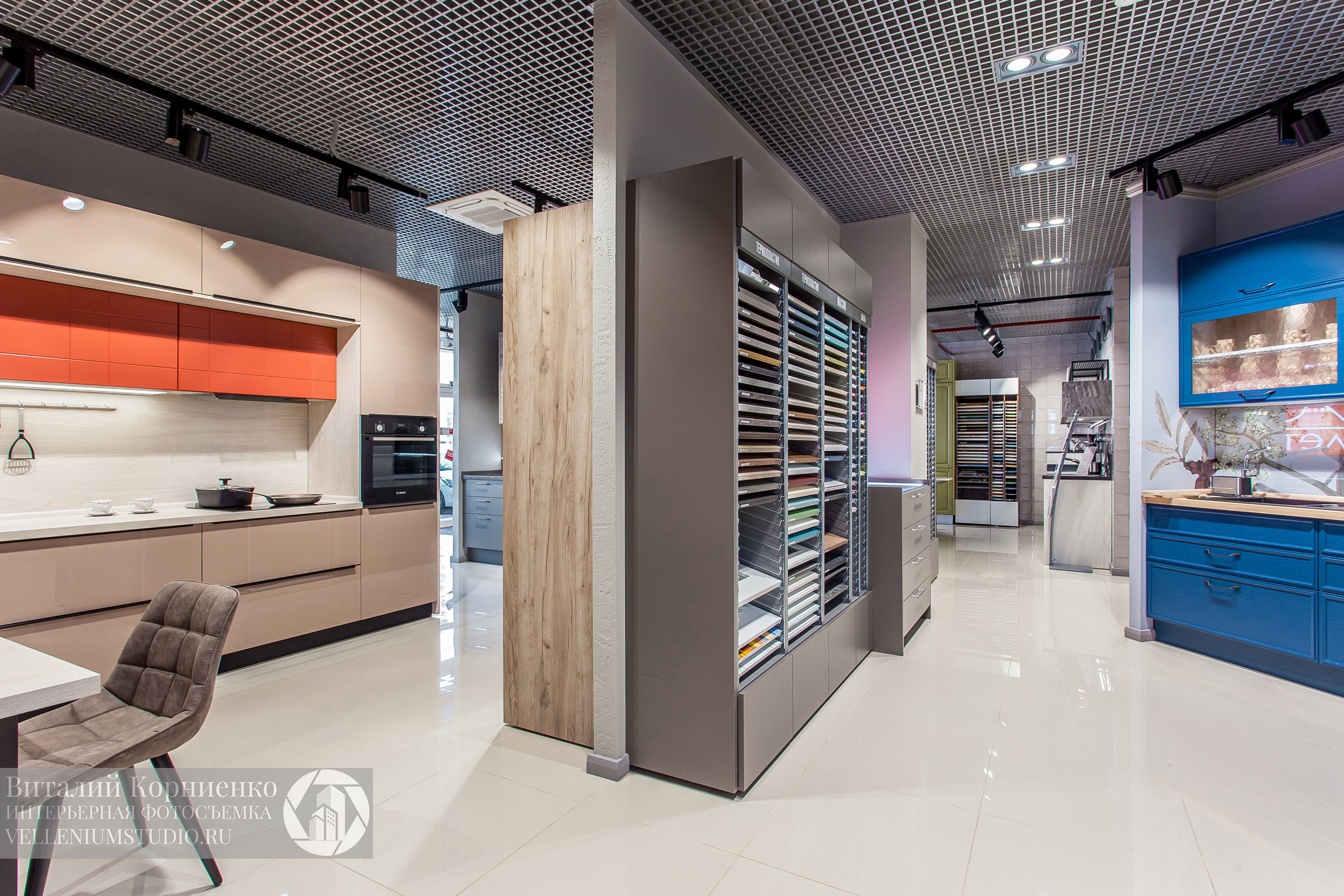 Фотосъемка салона кухонной мебели Мария в Краснодаре. Интерьерный фотограф Краснодар: профессионально по доступным ценам