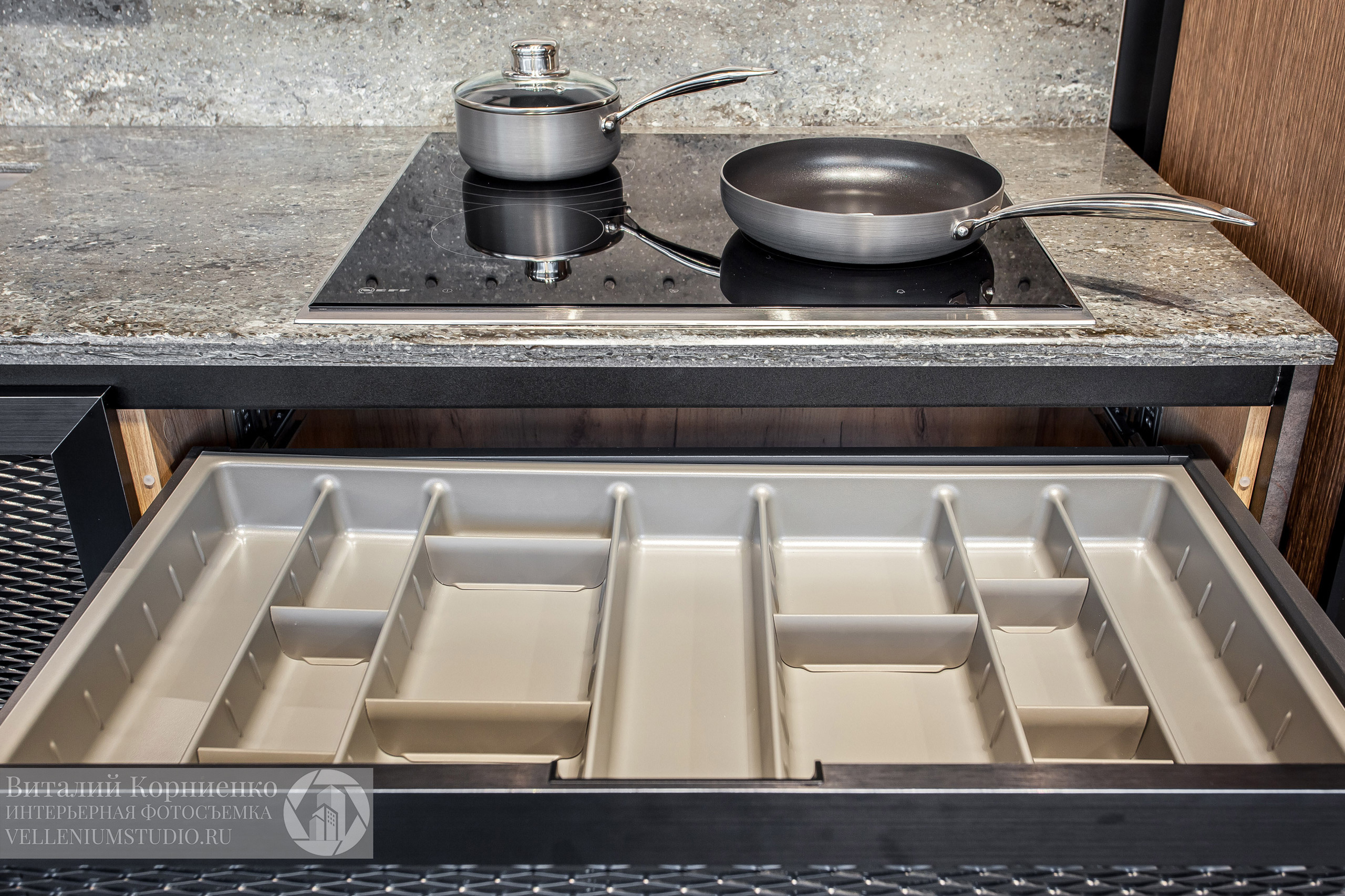 Фотосъемка салона кухонной мебели Мария в Краснодаре. Интерьерный фотограф Краснодар: профессионально по доступным ценам