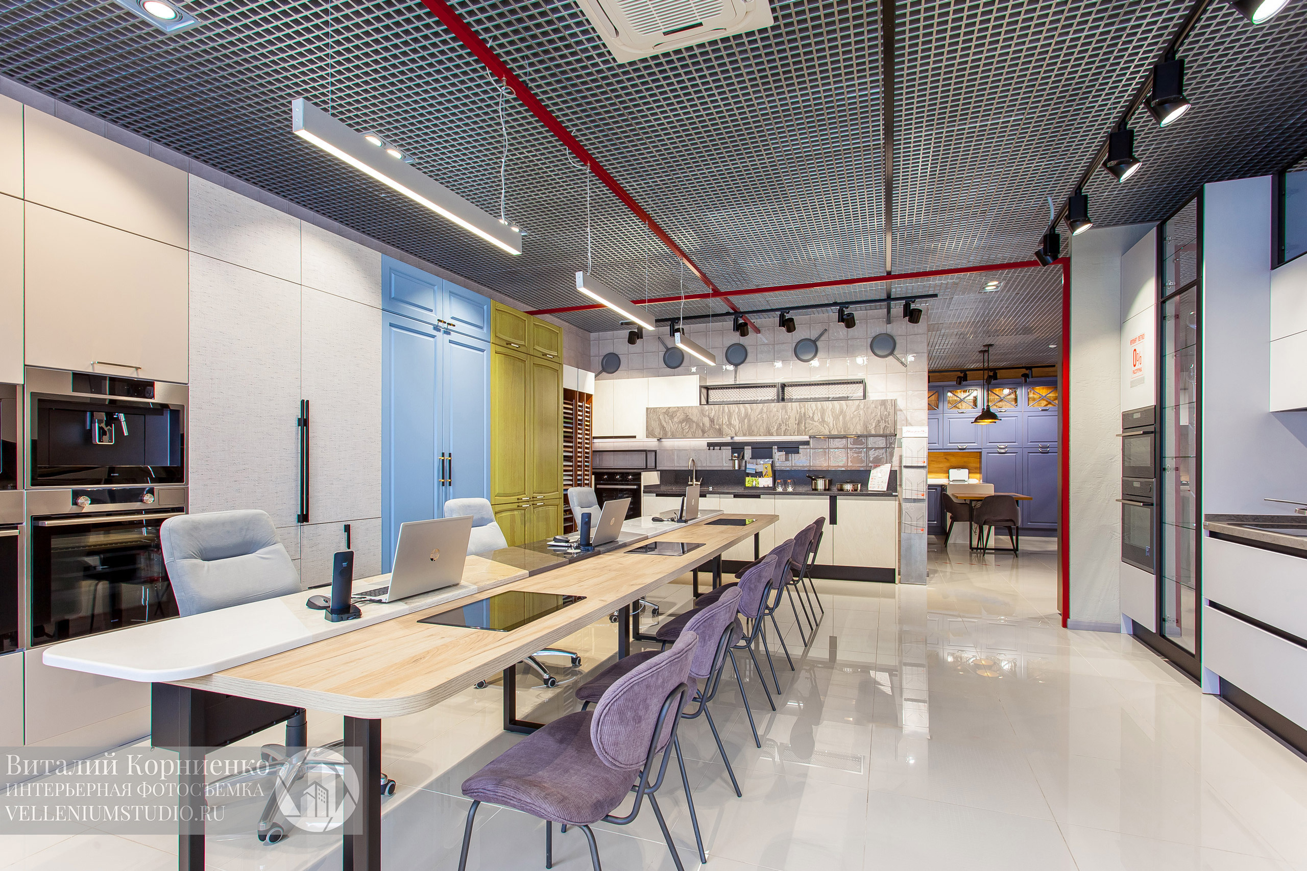 Фотосъемка салона кухонной мебели Мария в Краснодаре. Интерьерный фотограф Краснодар: профессионально по доступным ценам