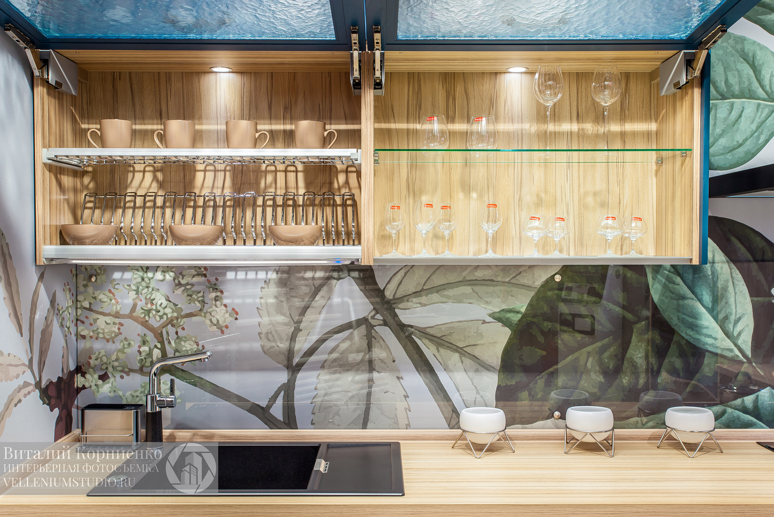 Фотосъемка салона кухонной мебели Мария в Краснодаре. Интерьерный фотограф Краснодар: профессионально по доступным ценам