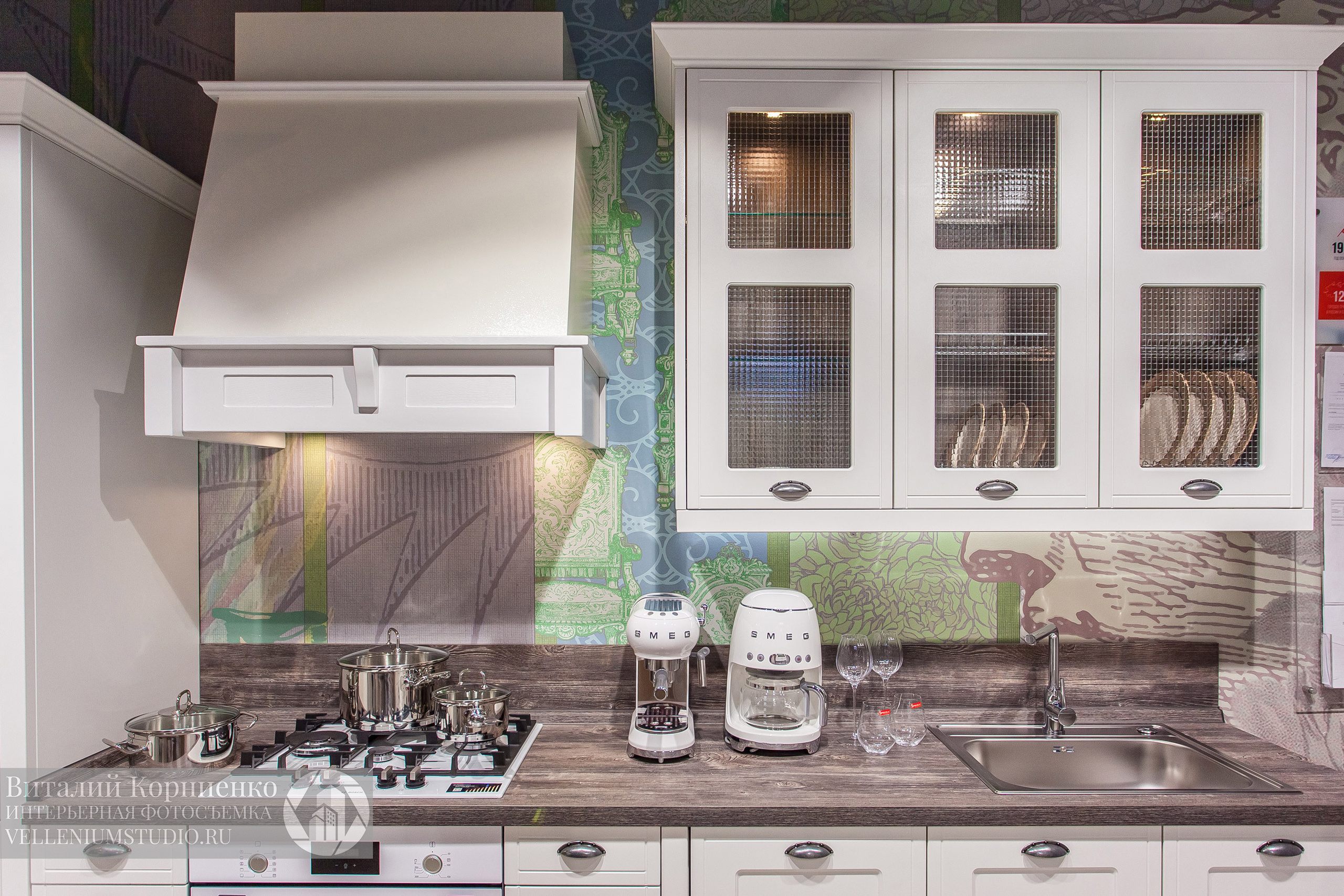 Фотосъемка салона кухонной мебели Мария в Краснодаре. Интерьерный фотограф Краснодар: профессионально по доступным ценам