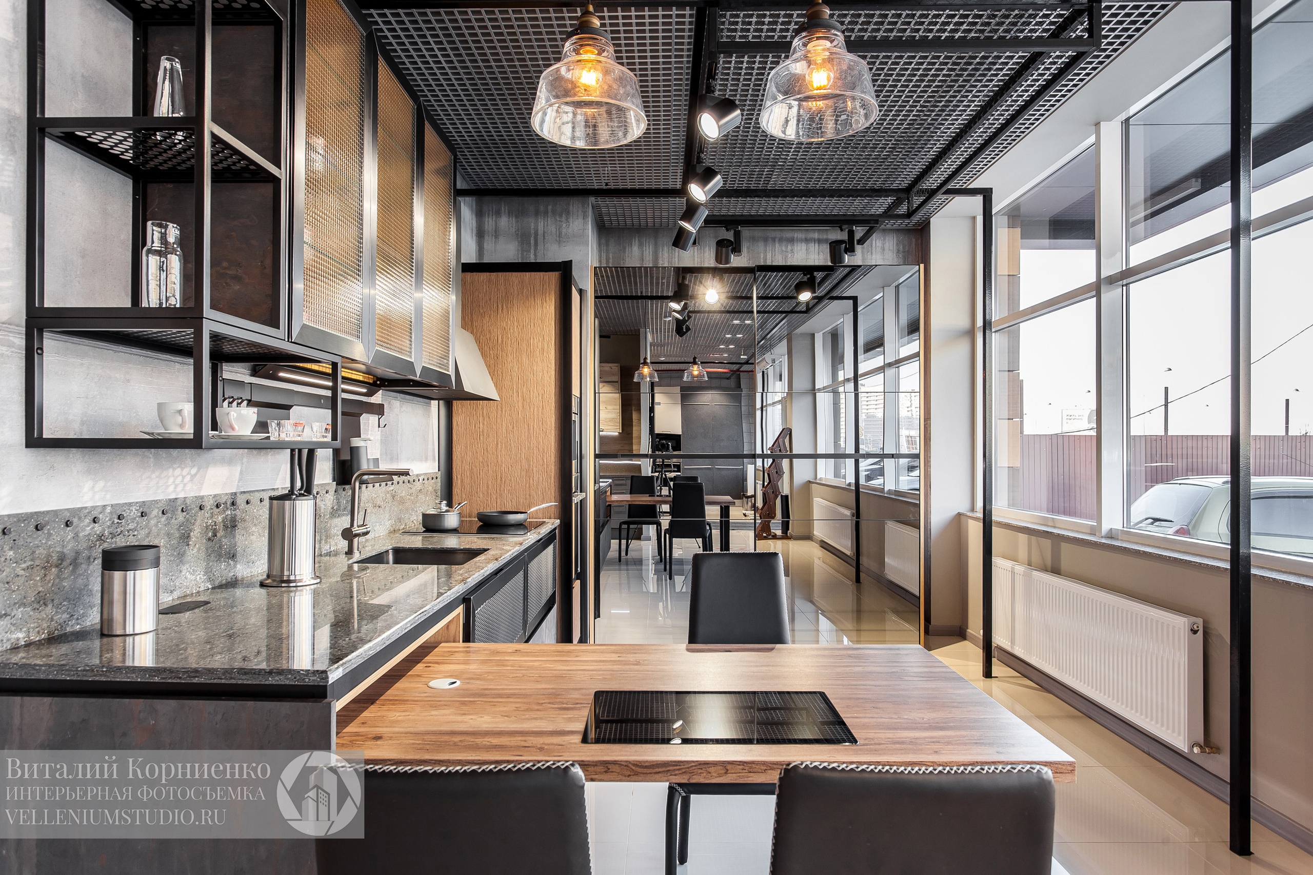 Фотосъемка салона кухонной мебели Мария в Краснодаре. Интерьерный фотограф Краснодар: профессионально по доступным ценам