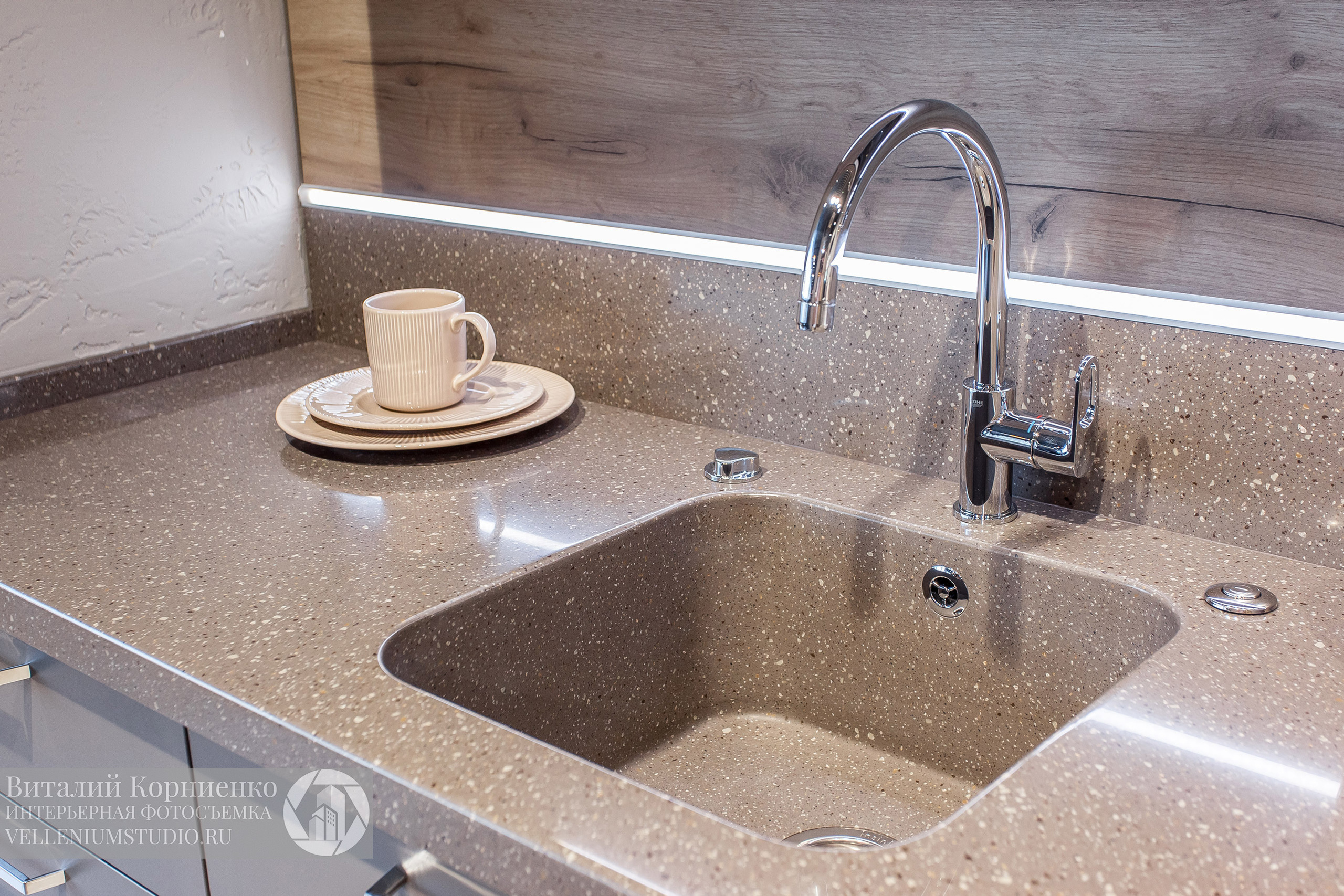 Фотосъемка салона кухонной мебели Мария в Краснодаре. Интерьерный фотограф Краснодар: профессионально по доступным ценам