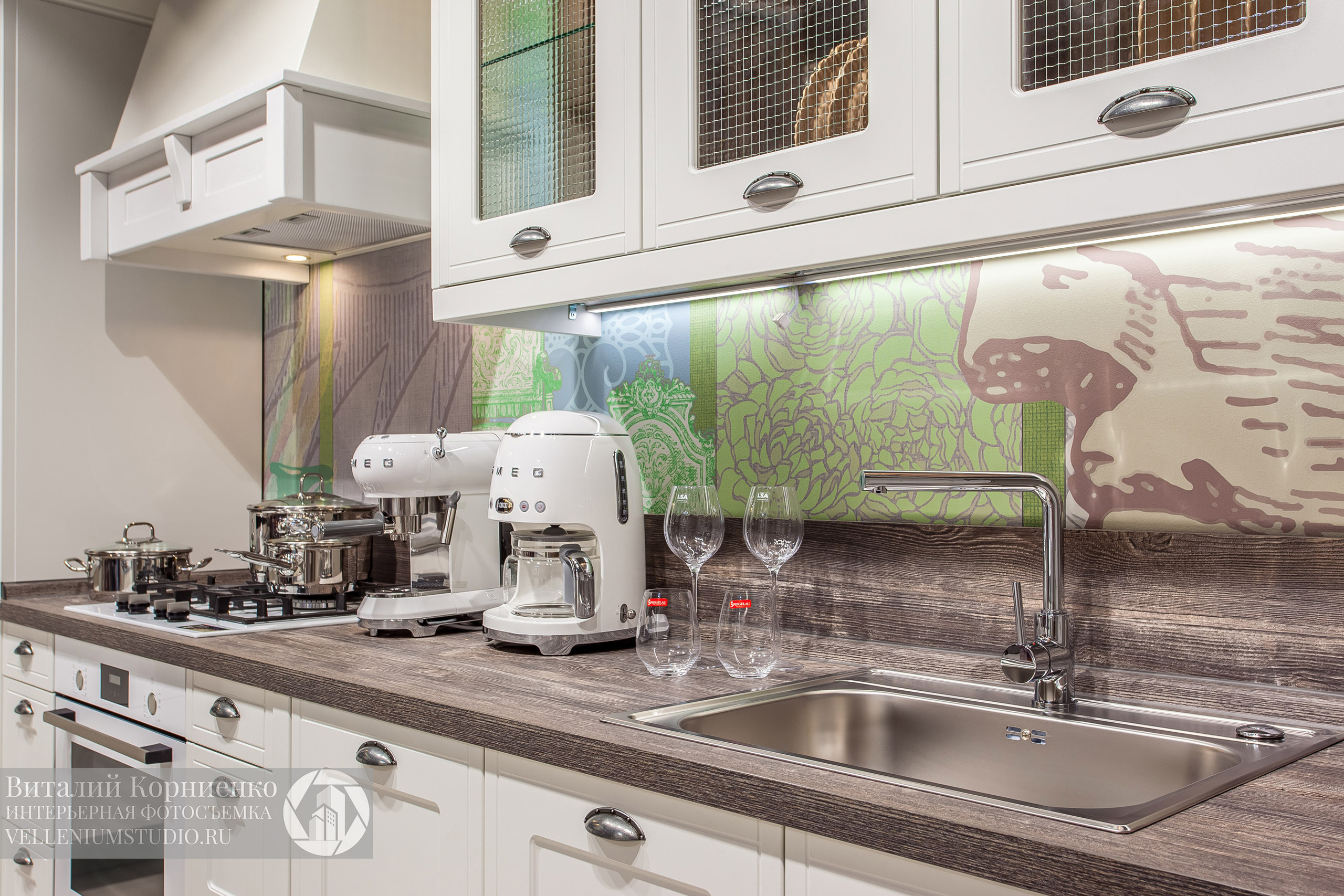 Фотосъемка салона кухонной мебели Мария в Краснодаре. Интерьерный фотограф Краснодар: профессионально по доступным ценам