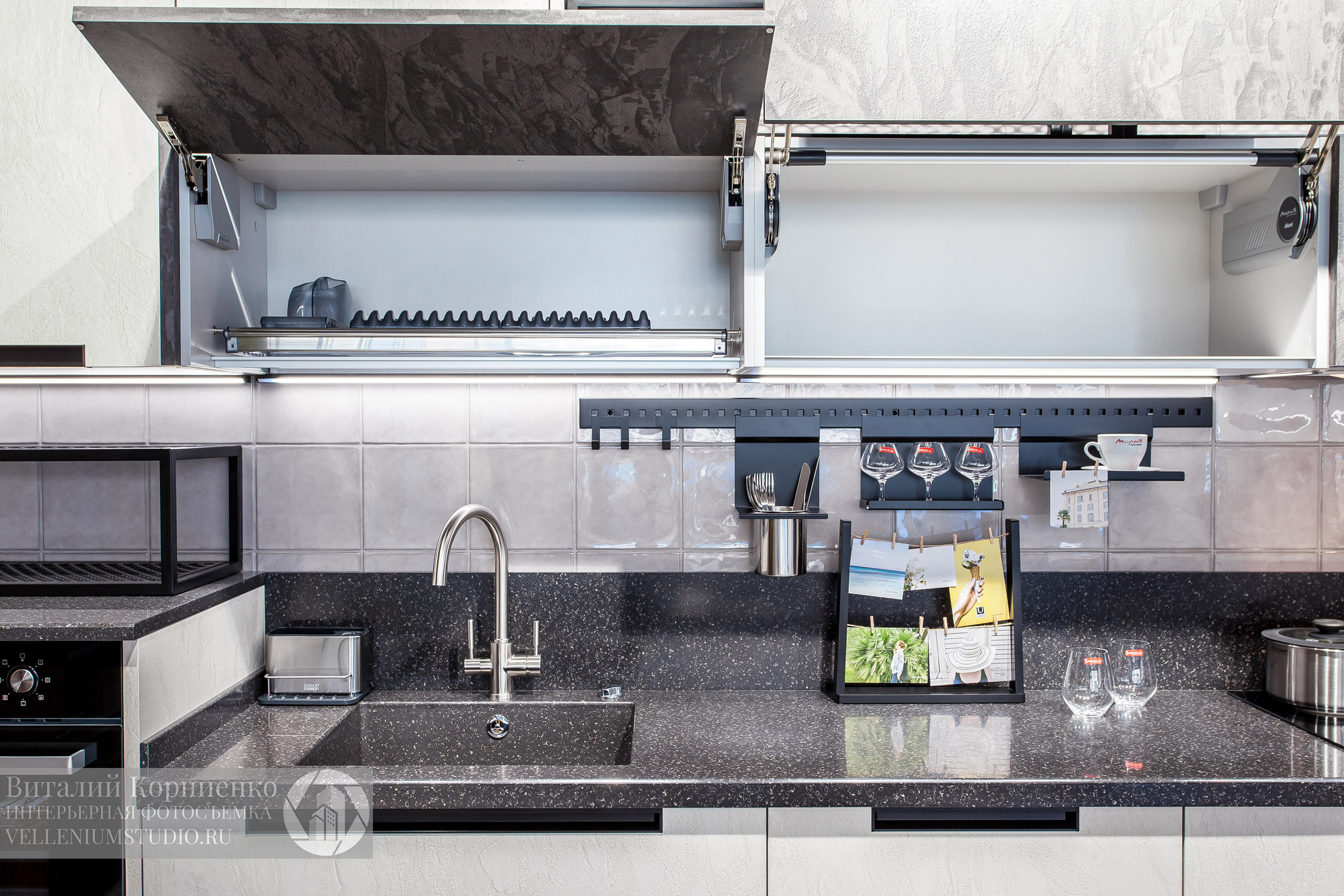 Фотосъемка салона кухонной мебели Мария в Краснодаре. Интерьерный фотограф Краснодар: профессионально по доступным ценам