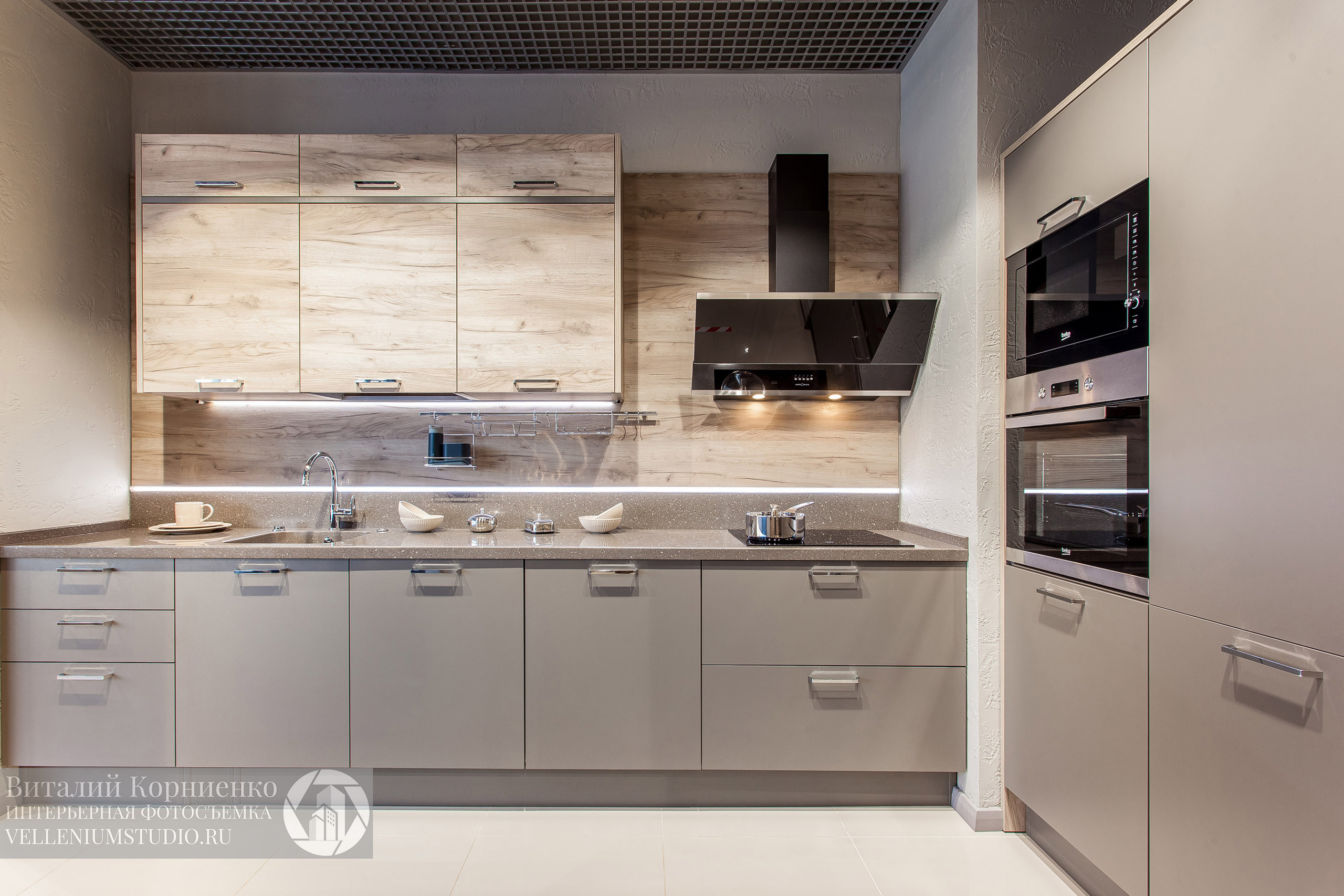 Фотосъемка салона кухонной мебели Мария в Краснодаре. Интерьерный фотограф Краснодар: профессионально по доступным ценам
