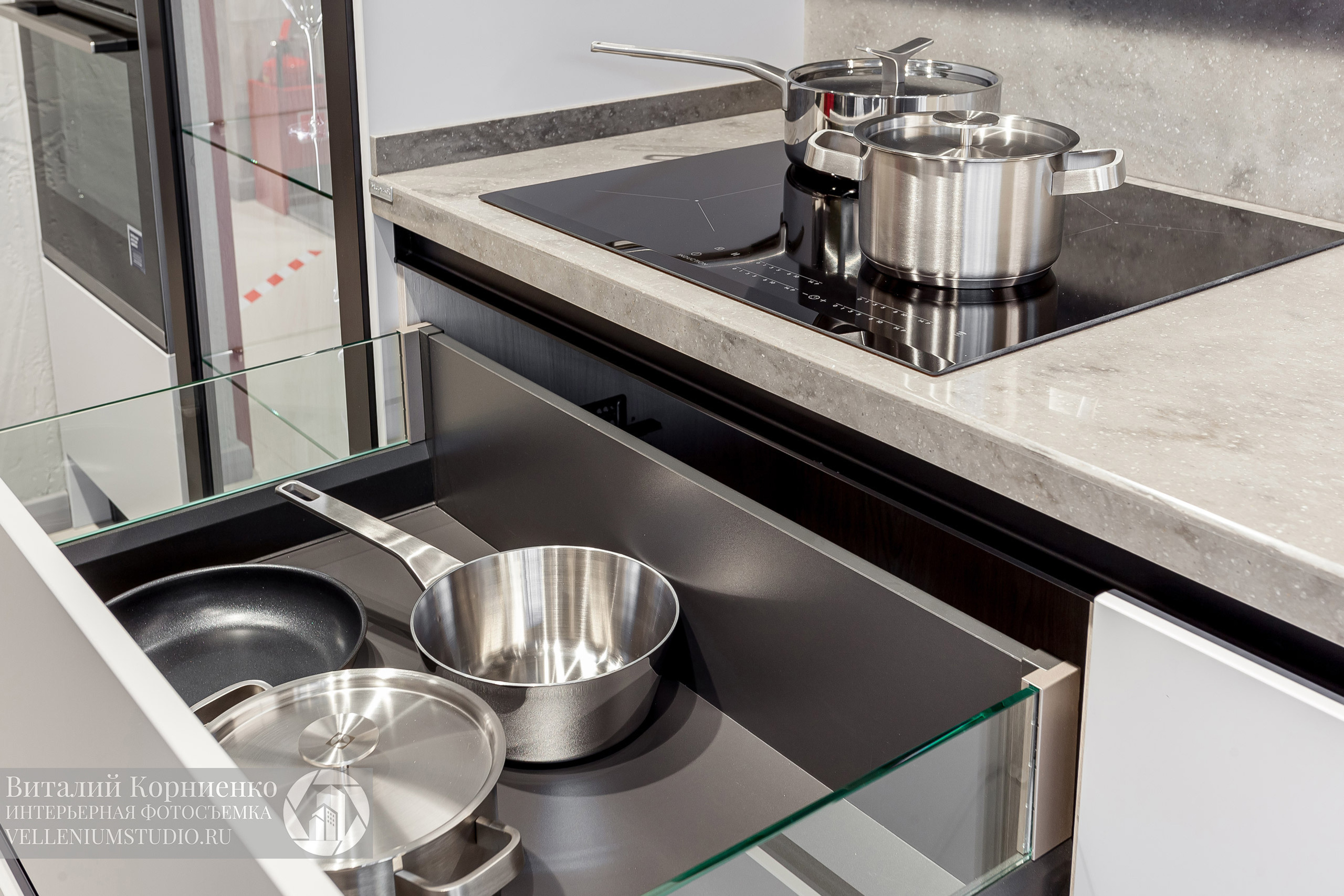 Фотосъемка салона кухонной мебели Мария в Краснодаре. Интерьерный фотограф Краснодар: профессионально по доступным ценам