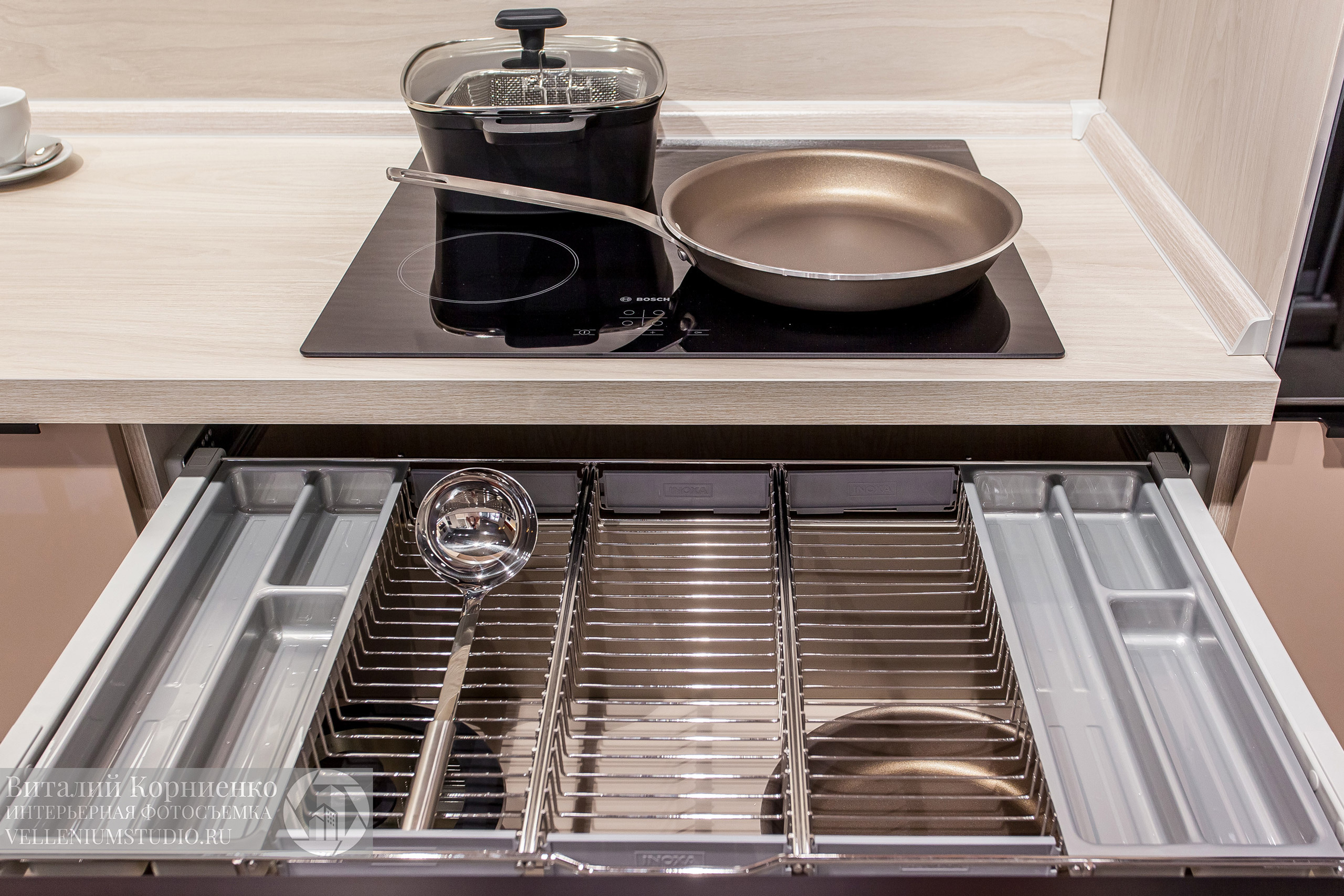 Фотосъемка салона кухонной мебели Мария в Краснодаре. Интерьерный фотограф Краснодар: профессионально по доступным ценам