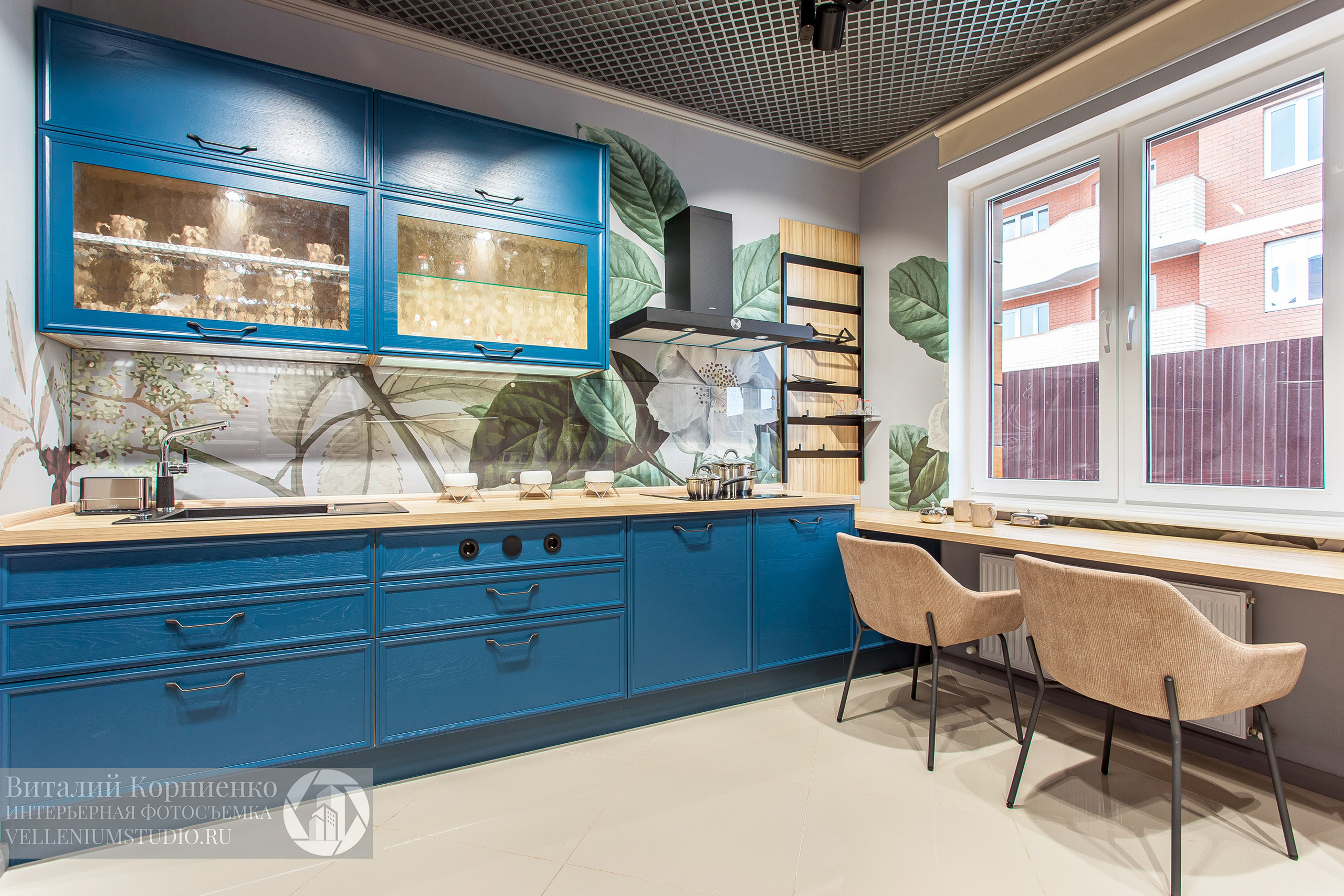 Фотосъемка салона кухонной мебели Мария в Краснодаре. Интерьерный фотограф Краснодар: профессионально по доступным ценам