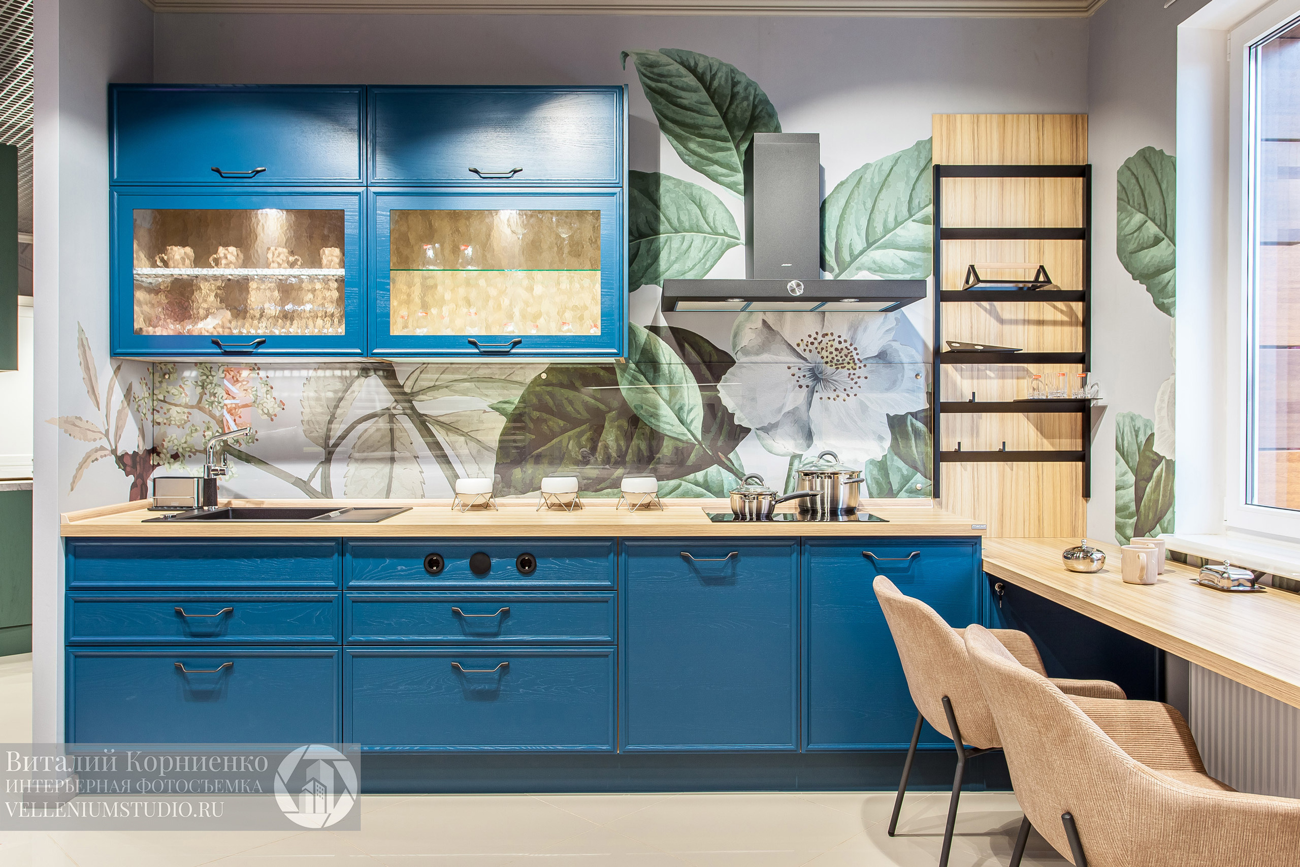 Фотосъемка салона кухонной мебели Мария в Краснодаре. Интерьерный фотограф Краснодар: профессионально по доступным ценам