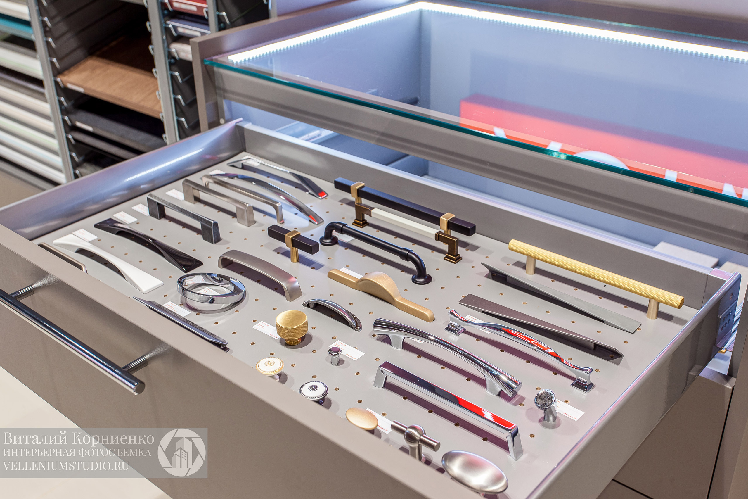 Фотосъемка салона кухонной мебели Мария в Краснодаре. Интерьерный фотограф Краснодар: профессионально по доступным ценам