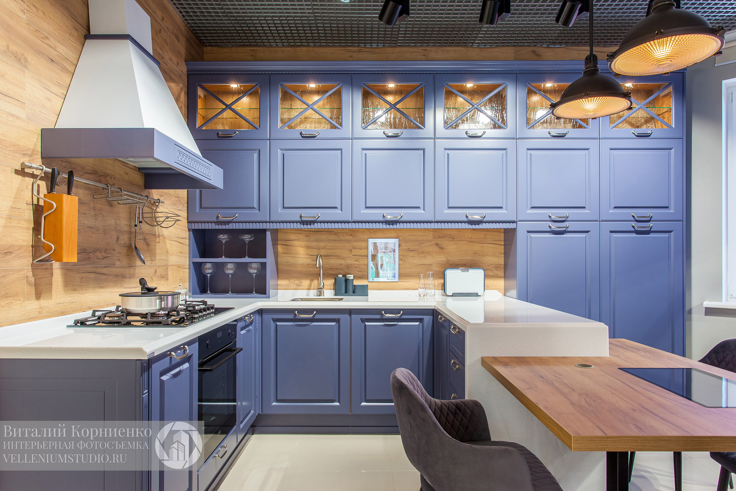 Фотосъемка салона кухонной мебели Мария в Краснодаре. Интерьерный фотограф Краснодар: профессионально по доступным ценам