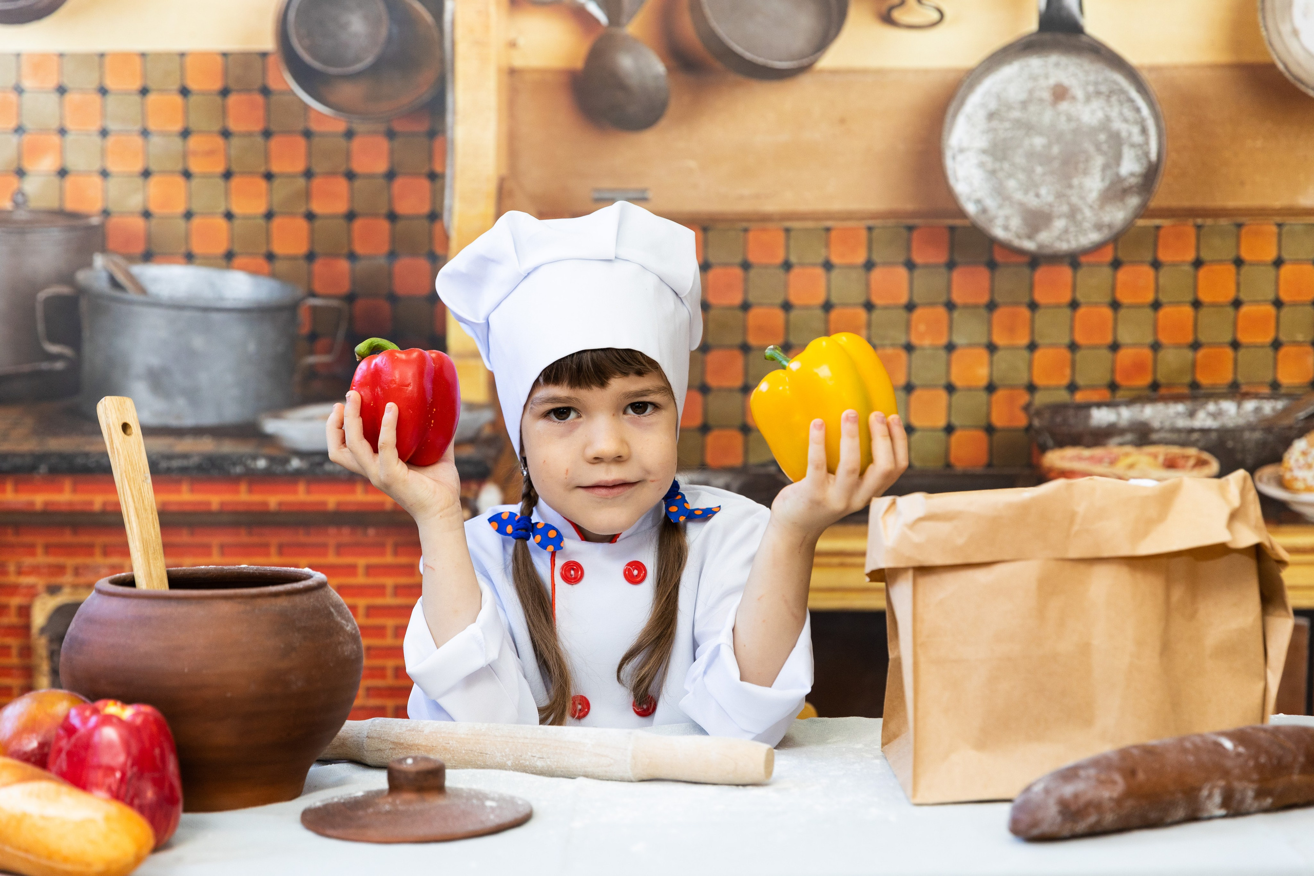 Тематическая «Поварята». Семейный, детский, школьный фотограф в Благовещенске Яна Белоусова