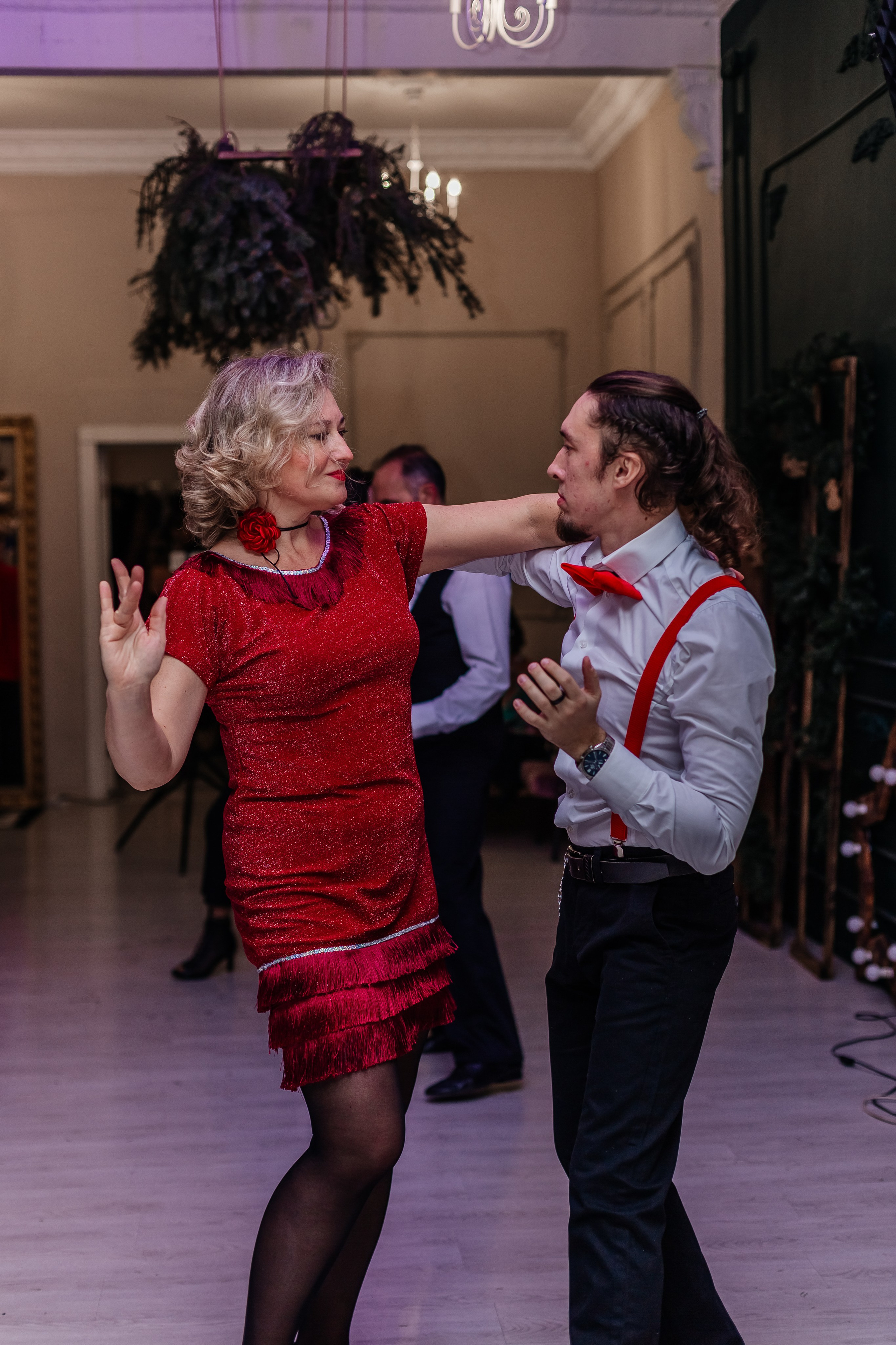 Новогодняя танцевальная хастл-вечеринка в стиле Гетсби. Фотограф Краснодар Марго Хелбен