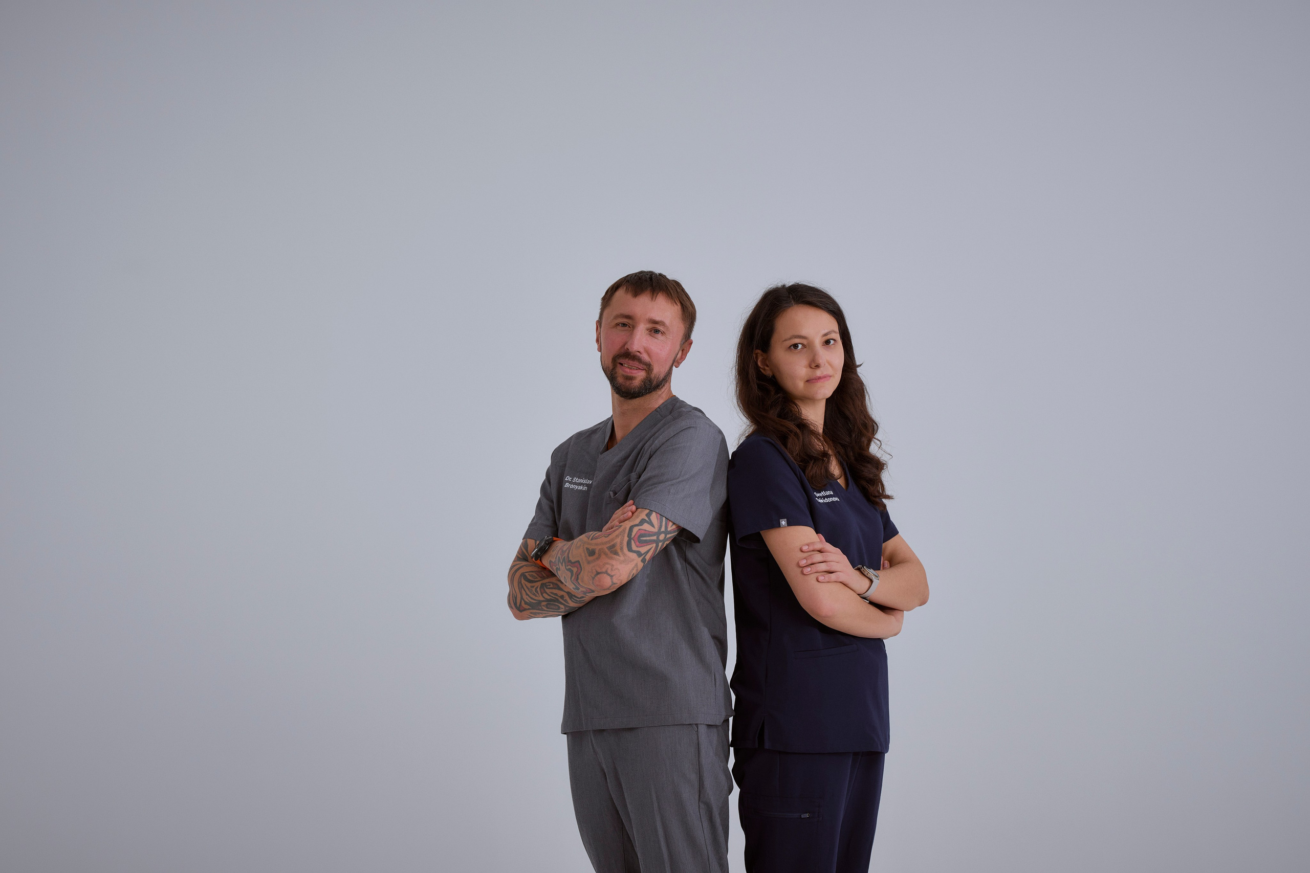 Съемка в студии. Фотограф