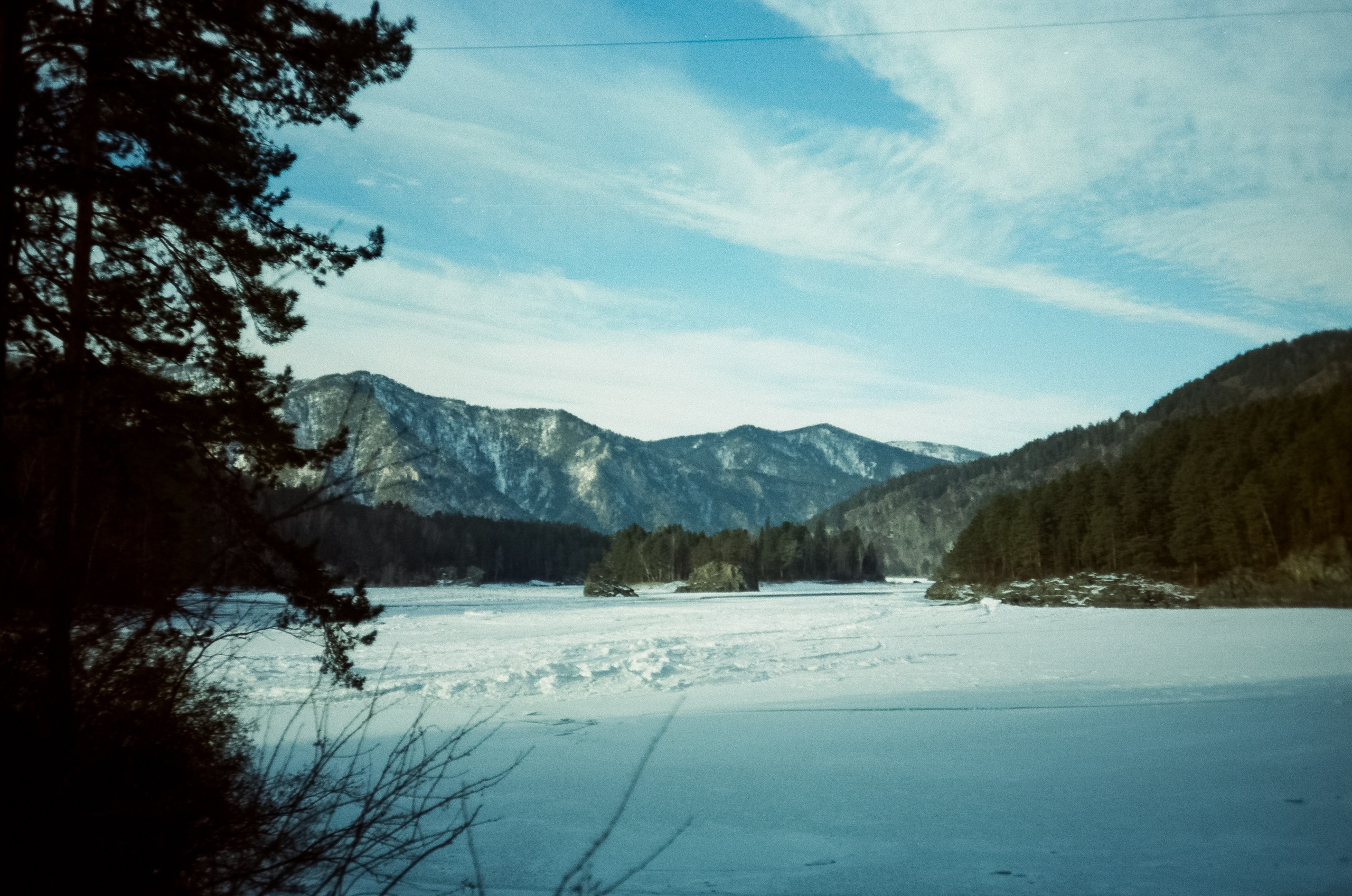 Горно-лыжный курорт Манжерок / 22 декабря 2023 года (0℃)