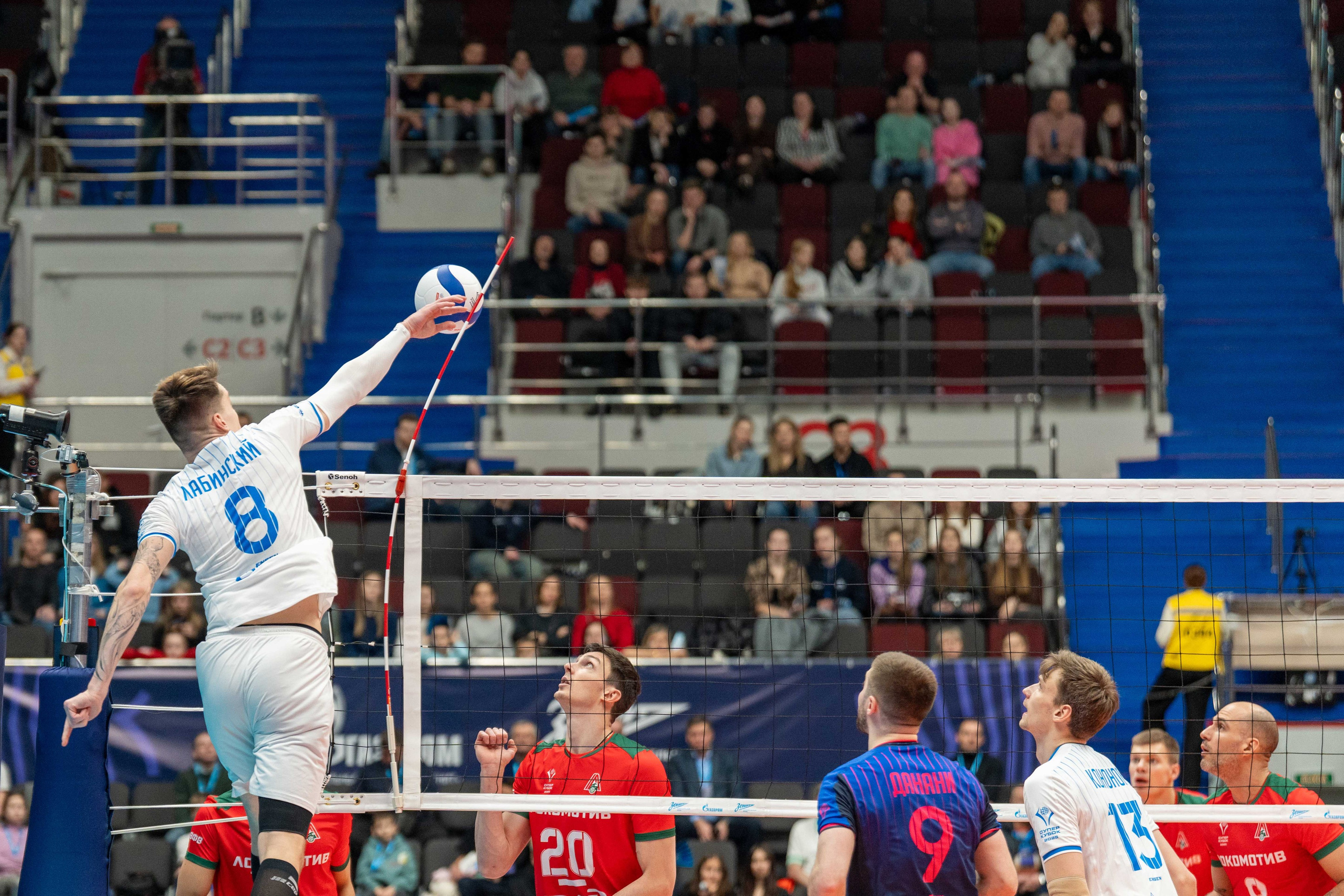 Зенит-Казань — Локомотив: финал Суперкубка России 2025 | волейбол, фотогалерея — Антон Гауф. Спортивный фотограф в Санкт-Петербурге | Антон Гауф