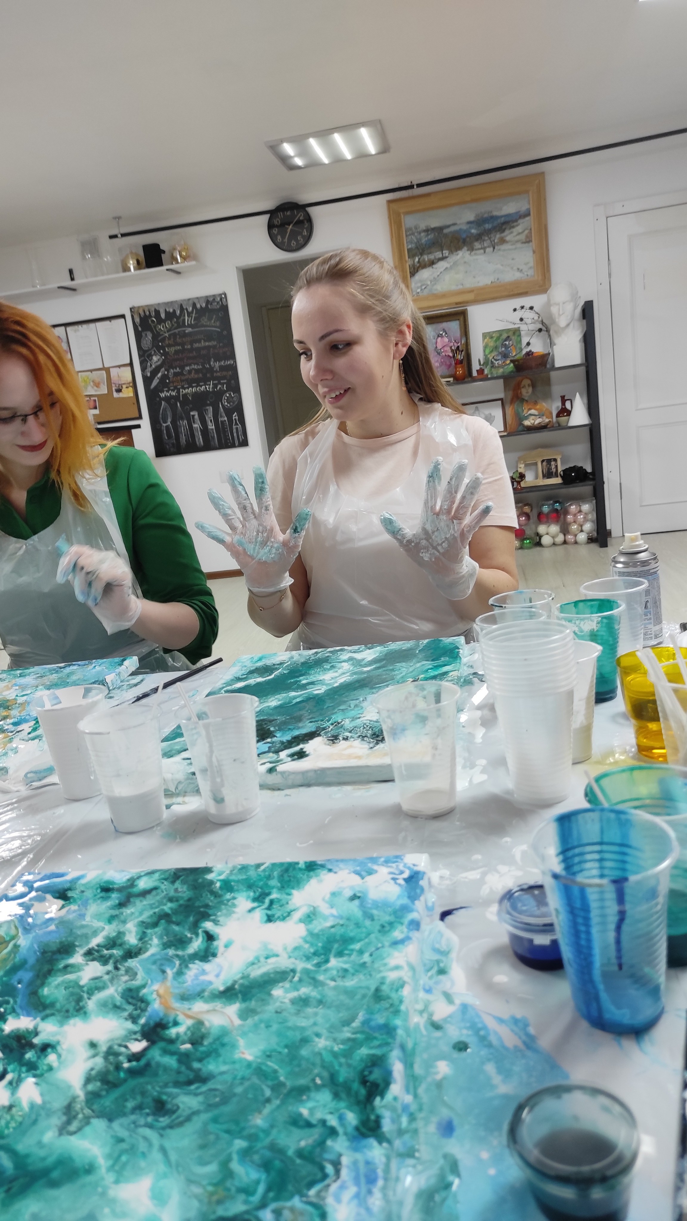 Арт-вечеринки. Арт-вечеринки и мастер-классы в Москве для взрослых и детей