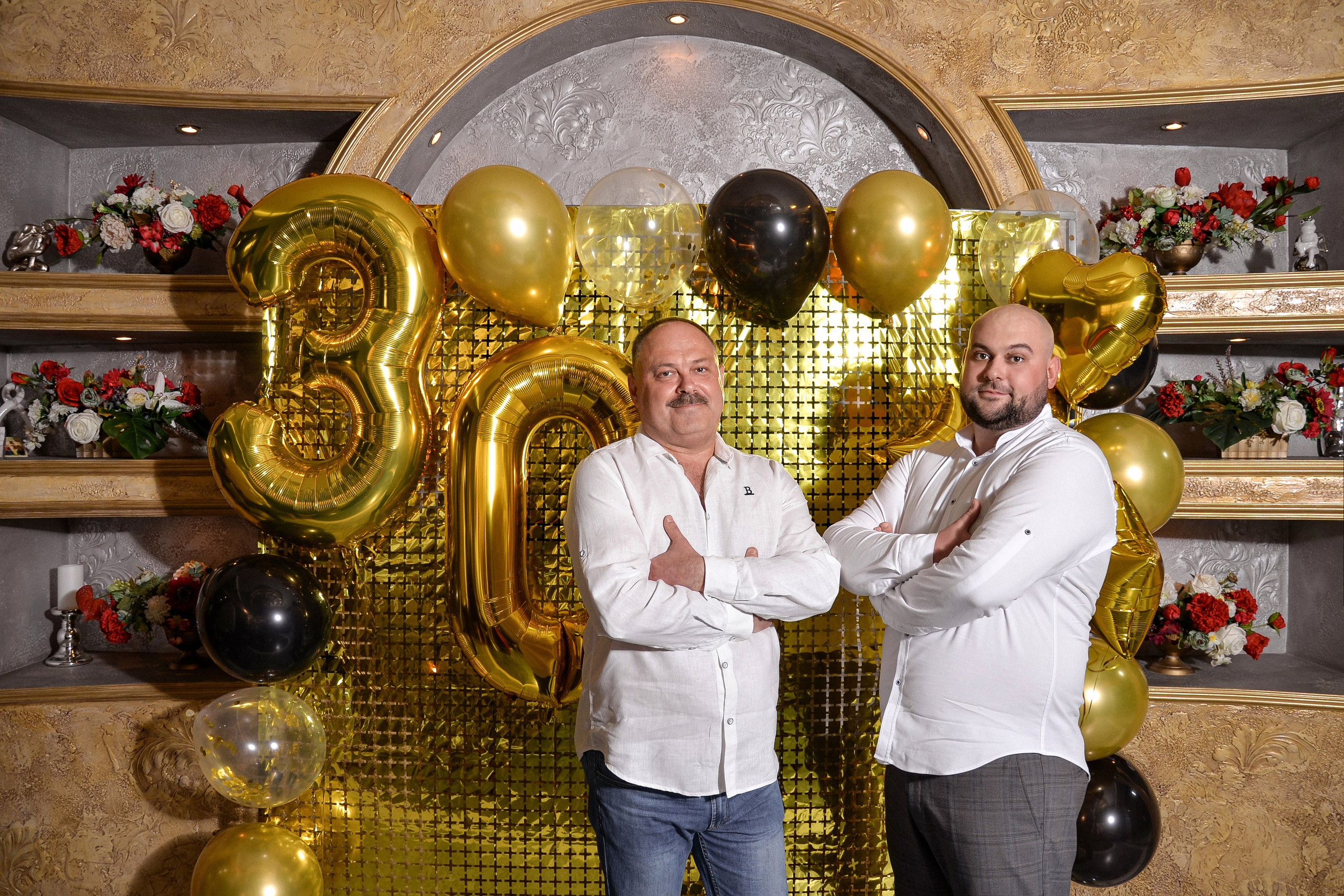 ДР Александр, ресторан Парадиз (в ретуши). Семейный и свадебный фотограф Галина Абакумова, фотосессии в Белгороде