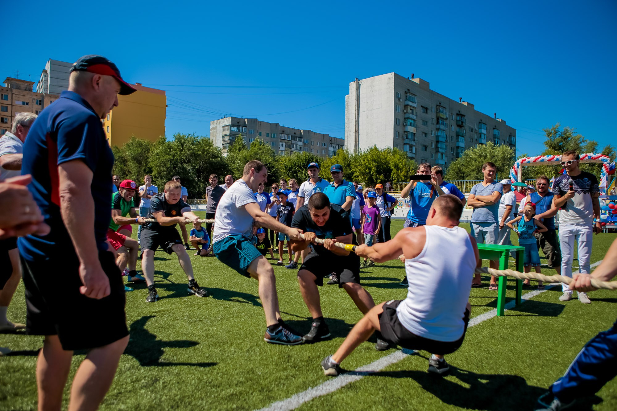 День Физкульт. Максим Матвийченко и Виктория Басова профессионалы своего дела