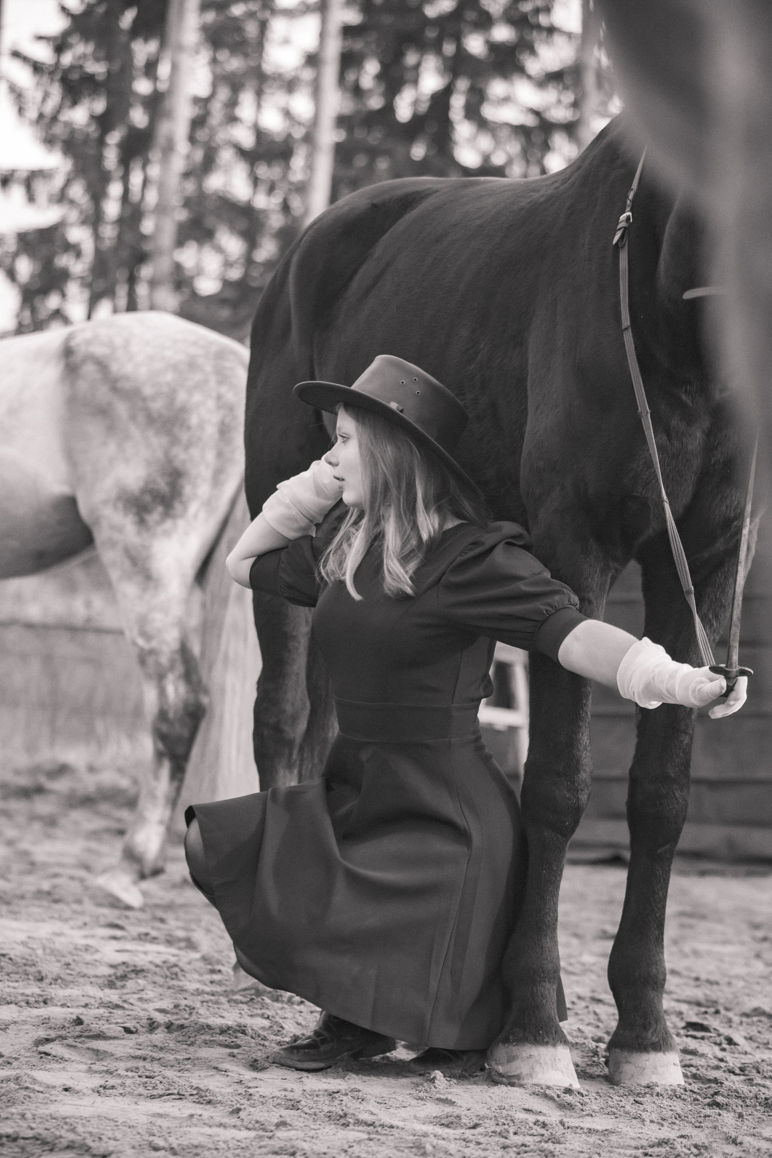 Проект DEFILE. Конный фотограф в Санкт-Петербурге Анна Лебедева