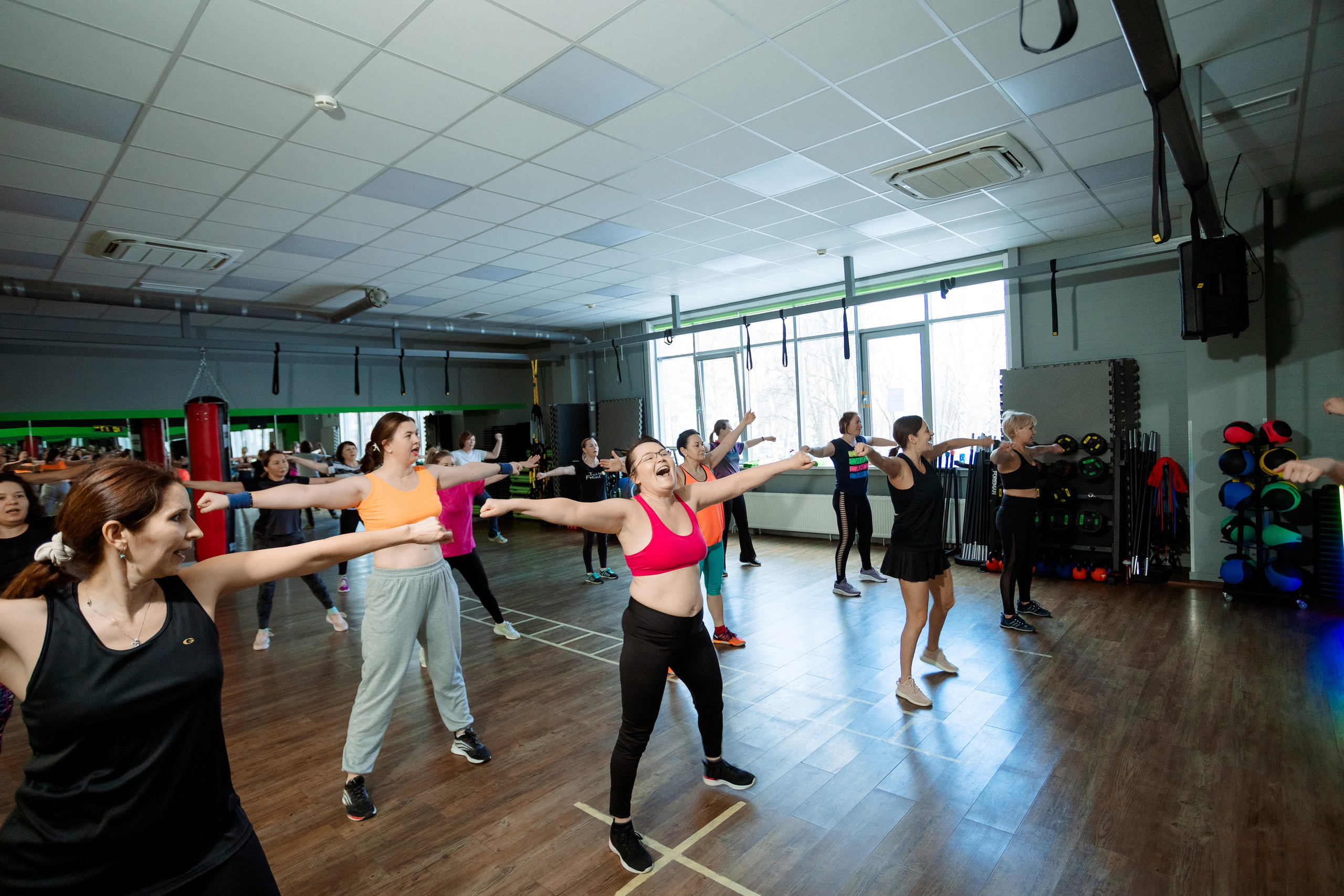 РЕПОРТАЖ: ФИТНЕСС-КЛУБ X-FIT. Профессиональный фотограф в Ижевске Леша Петров