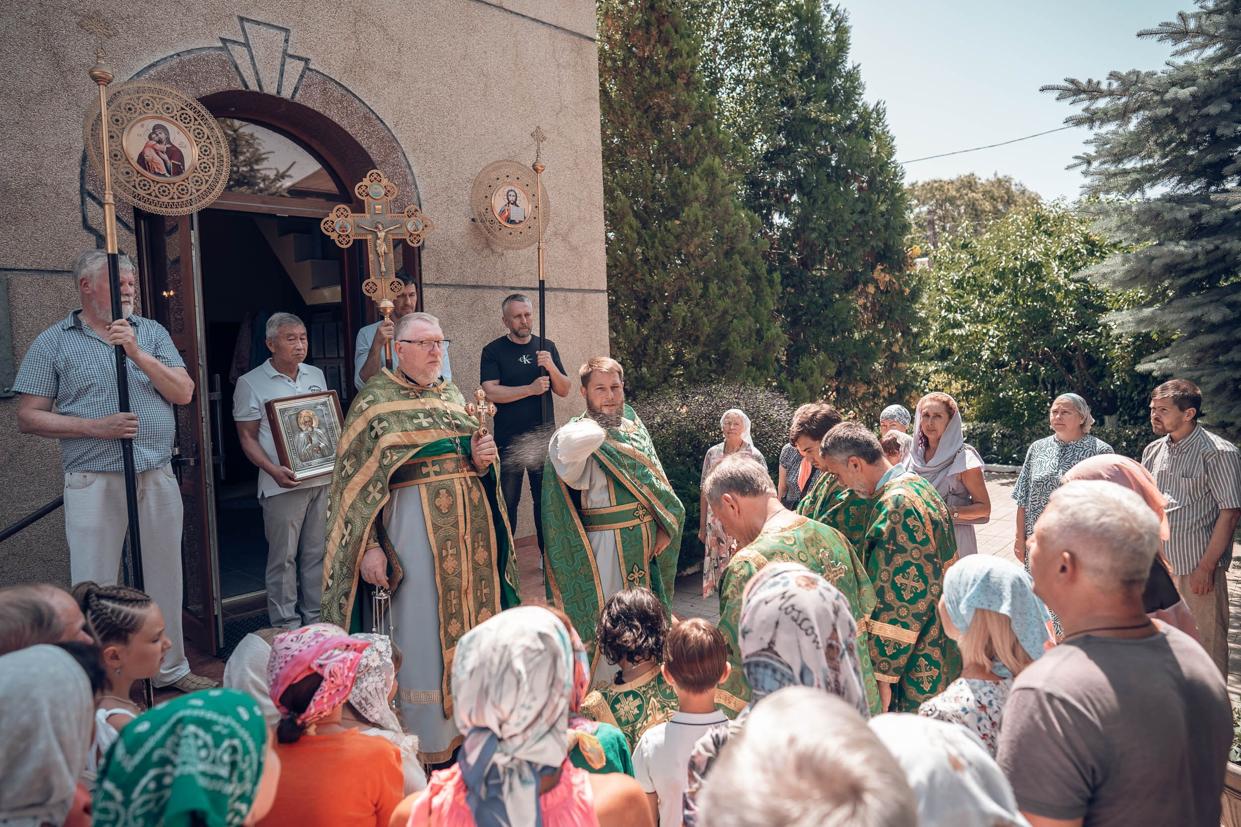 Престольный праздник храма Прп.Сергия Радонежского с. Орлиное. Церковный фотограф Севастополь
