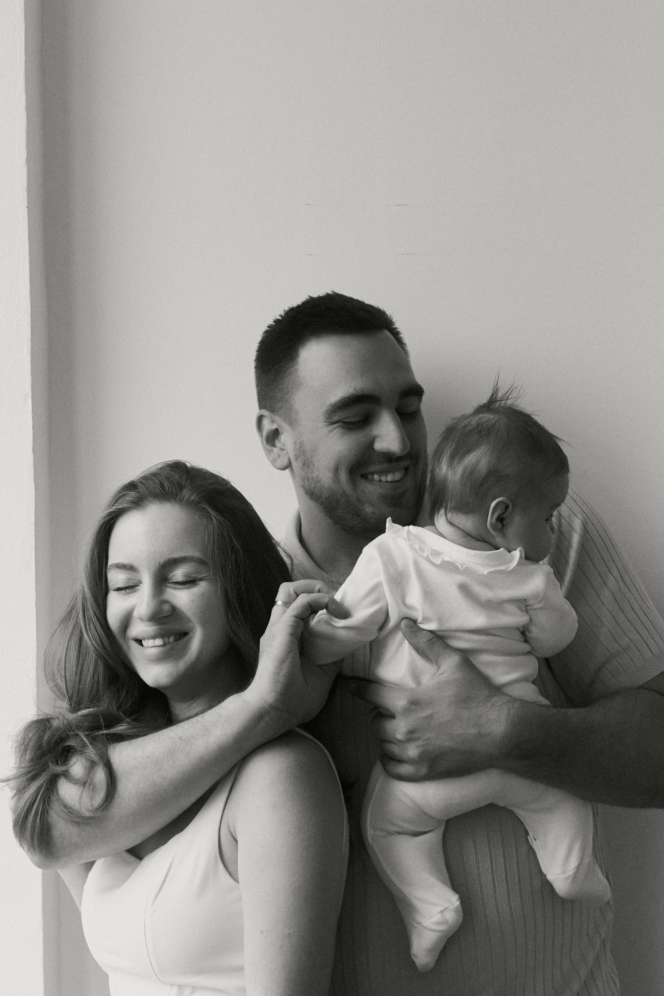 Олег + Настя + София. Семейный и детский фотограф Юлия Шох