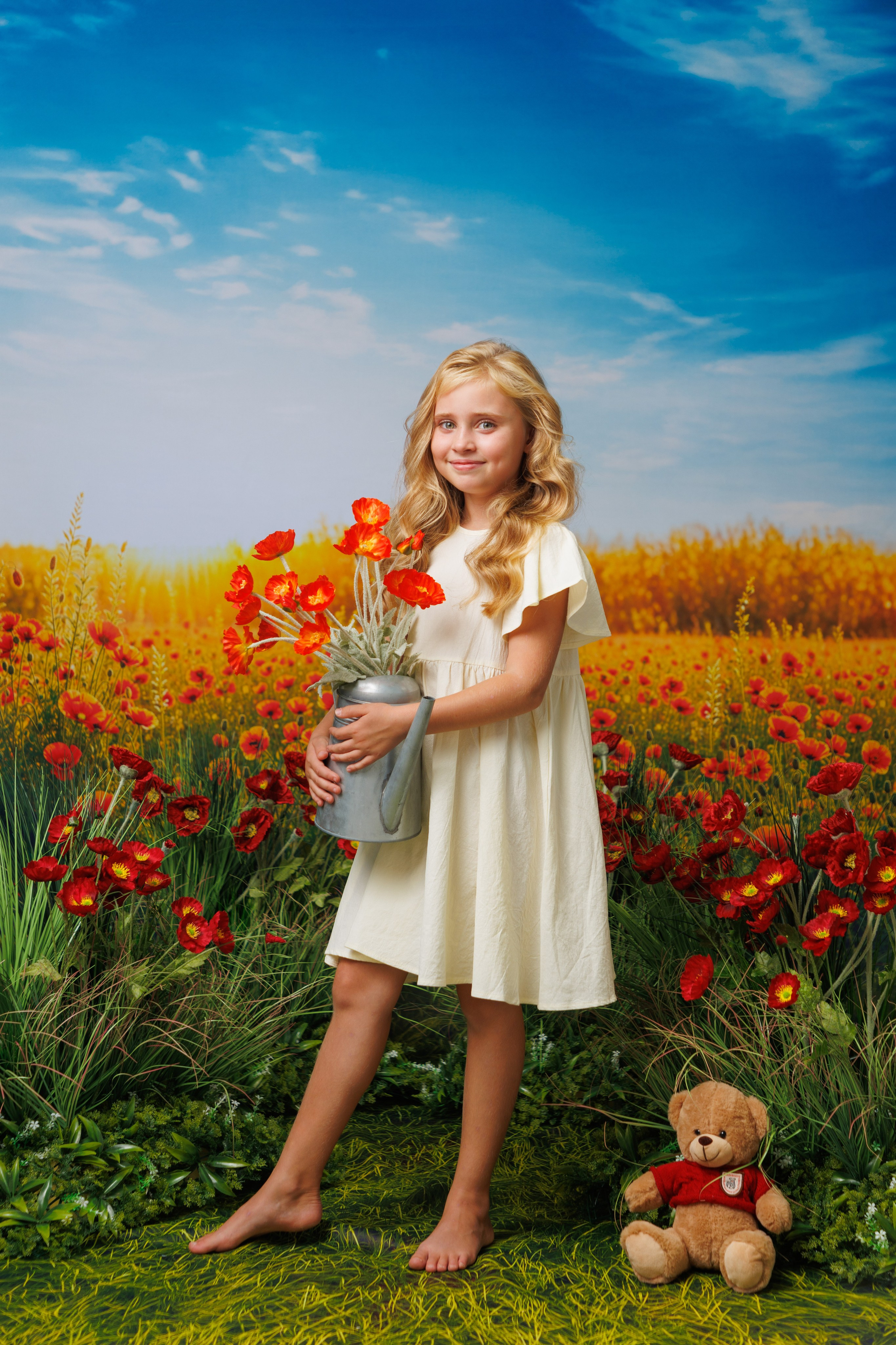 Маки. Детская фотостудия Москва