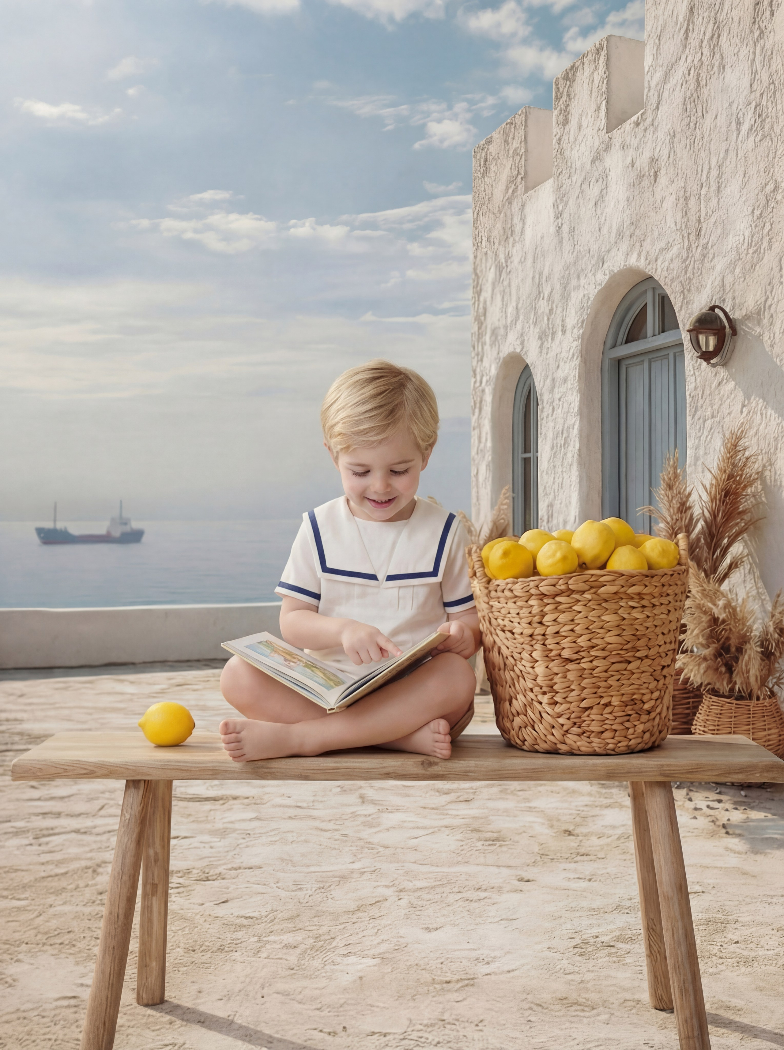 Греческие каникулы. Детская фотостудия Москва