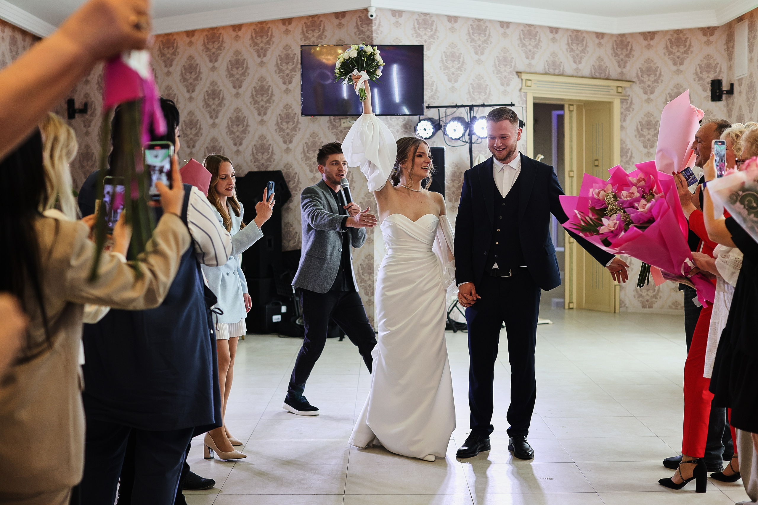 Свадебный банкет. Фотограф Донецк ДНР, Ростов-на-Дону