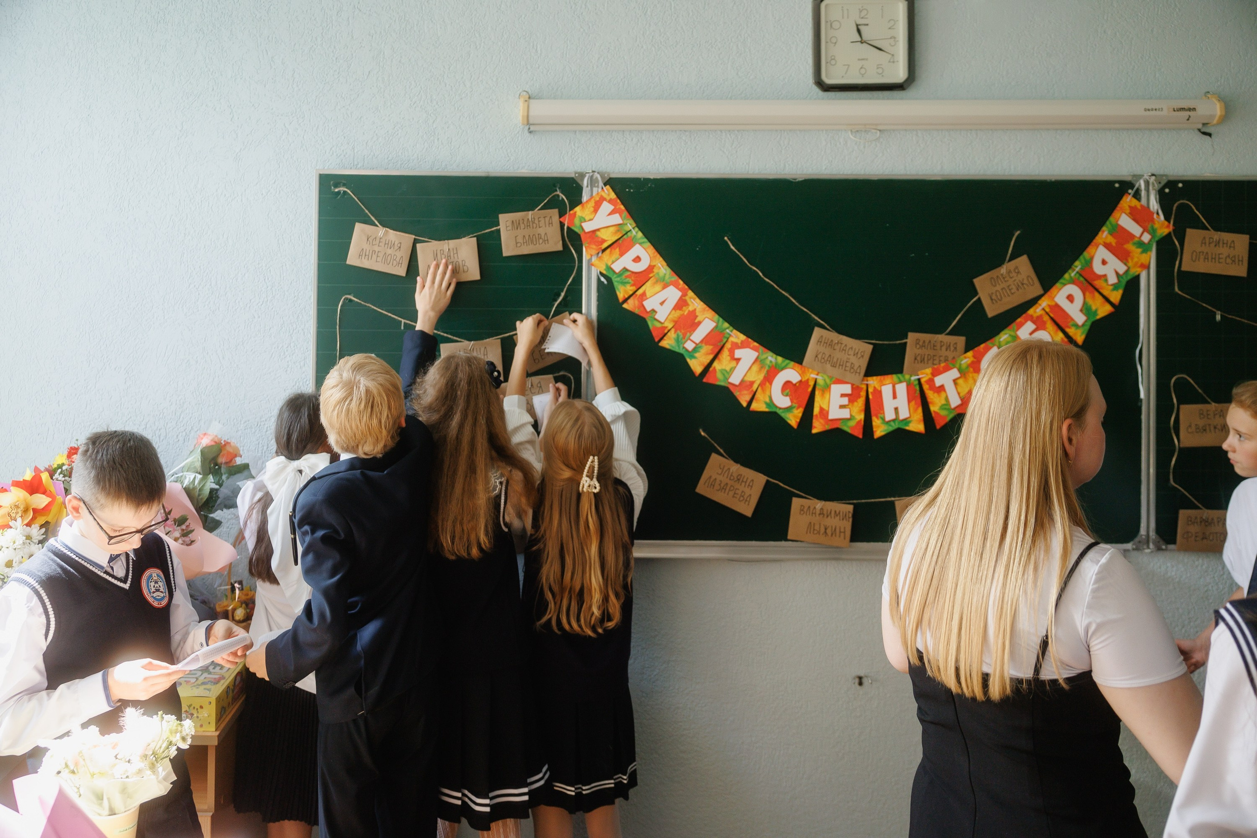 Школьная съемка 1 сентября. Свадебный фотограф в Нижнем Новгороде и Москве Николай Майоров