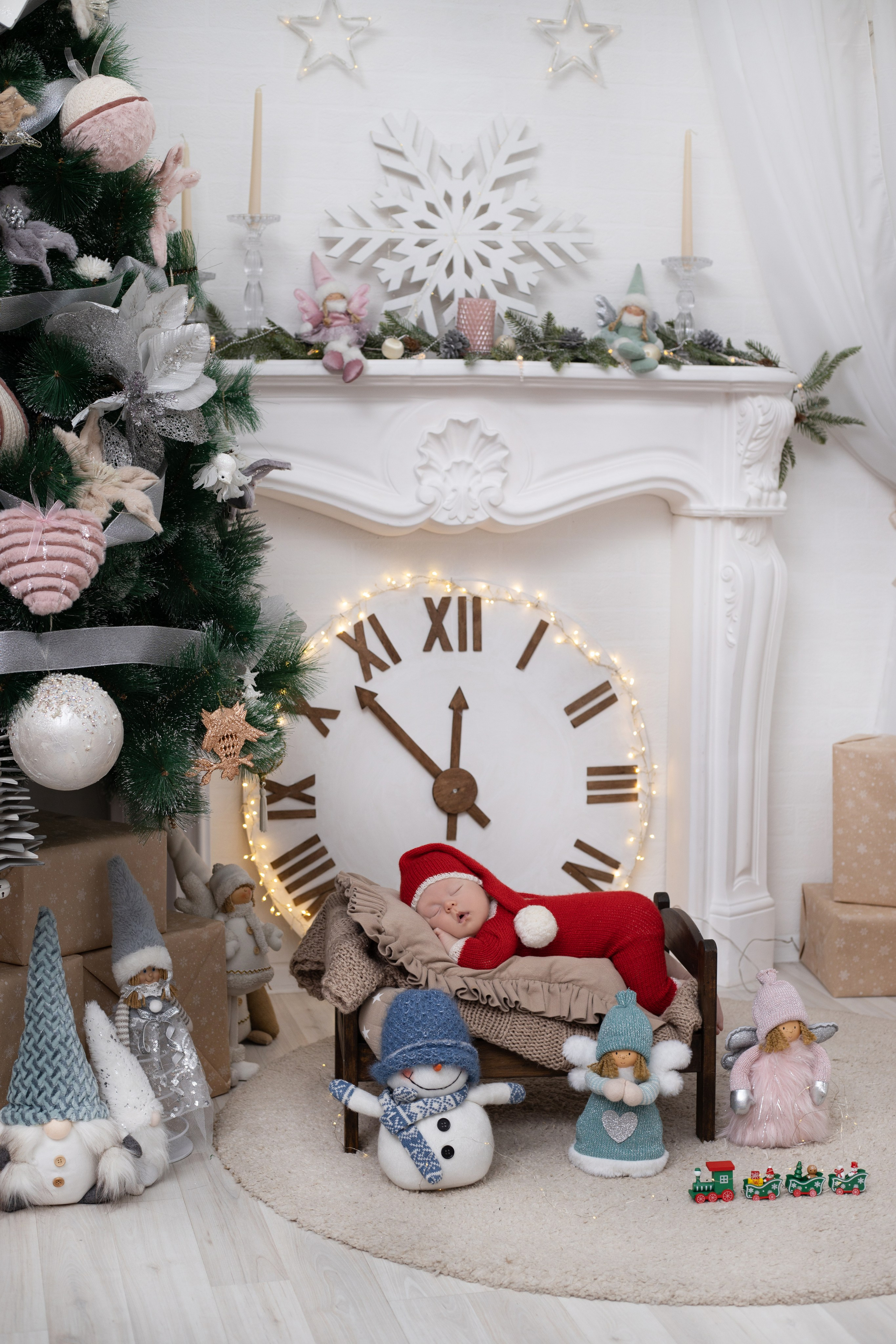 Первый Новый год. Фотограф новорожденных Химки, Красногорск, Мытищи и Москва Елена Третьяк