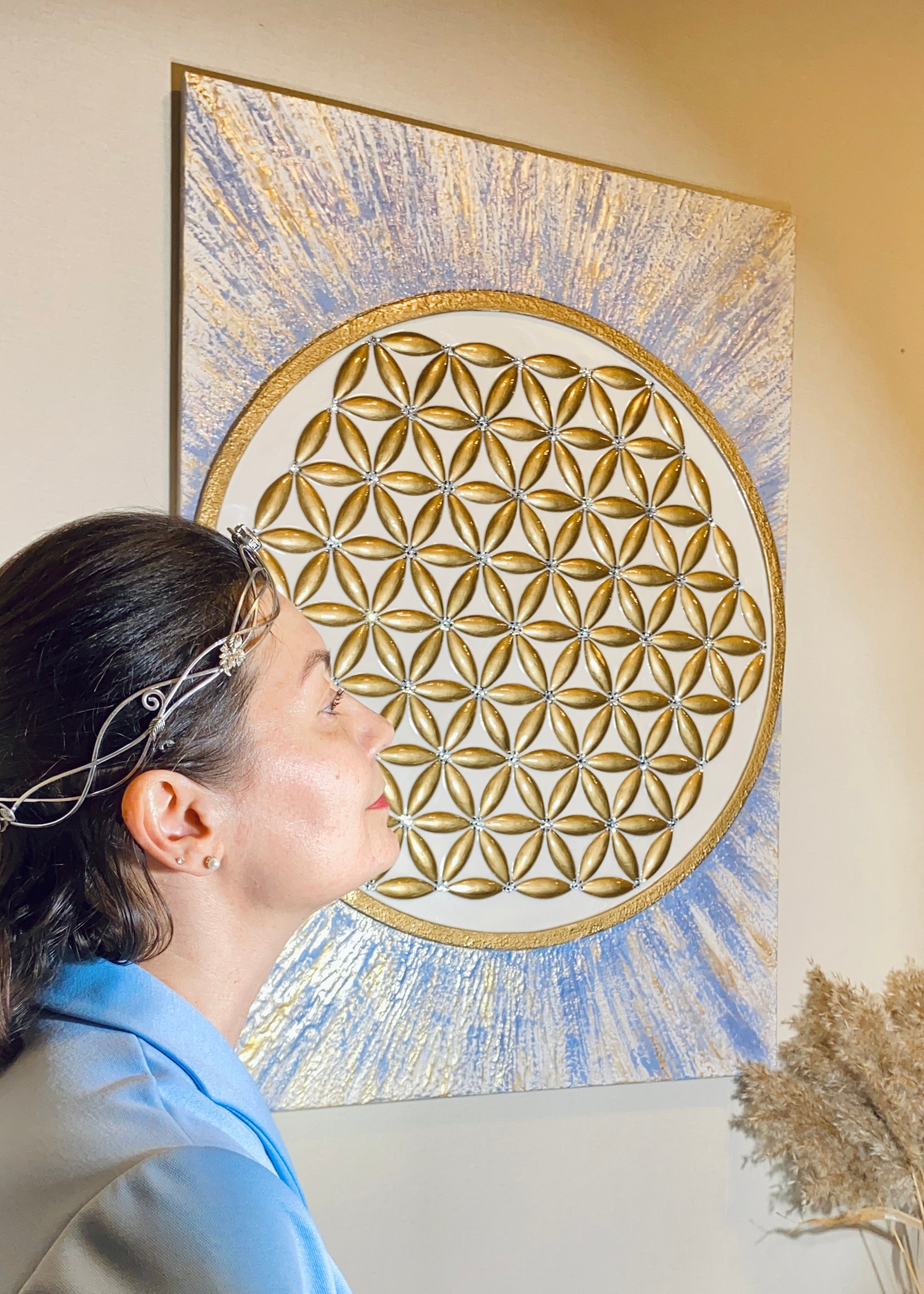 Серия панно Сакральная геометрия. Наталья Атлантийская художник солнца Санкт-Петербург