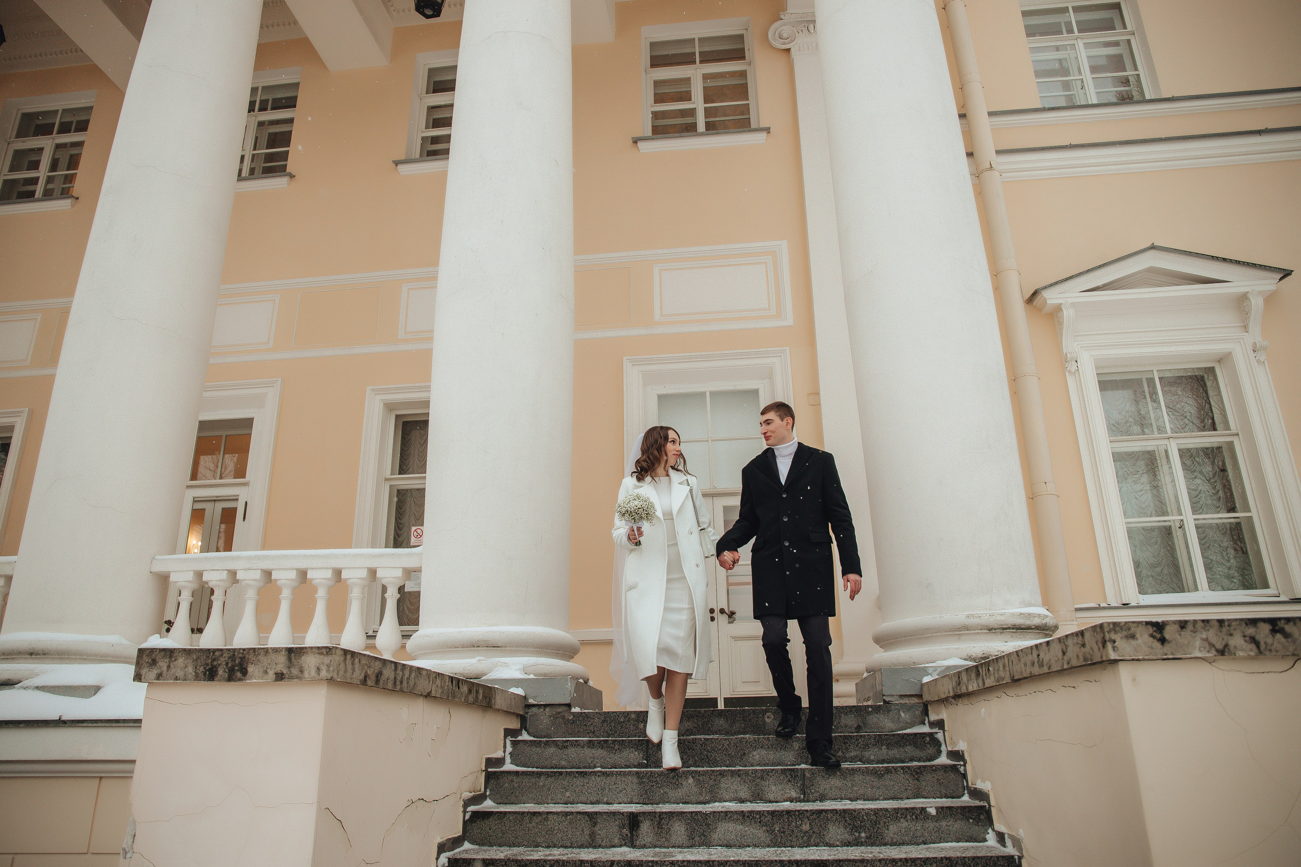 Андрей & Соня. Царское Село, зима. Свадебный и семейный фотограф Пушкин Царское Село СПБ Питер Санкт-Петербург и Рязань Ольга Козлова