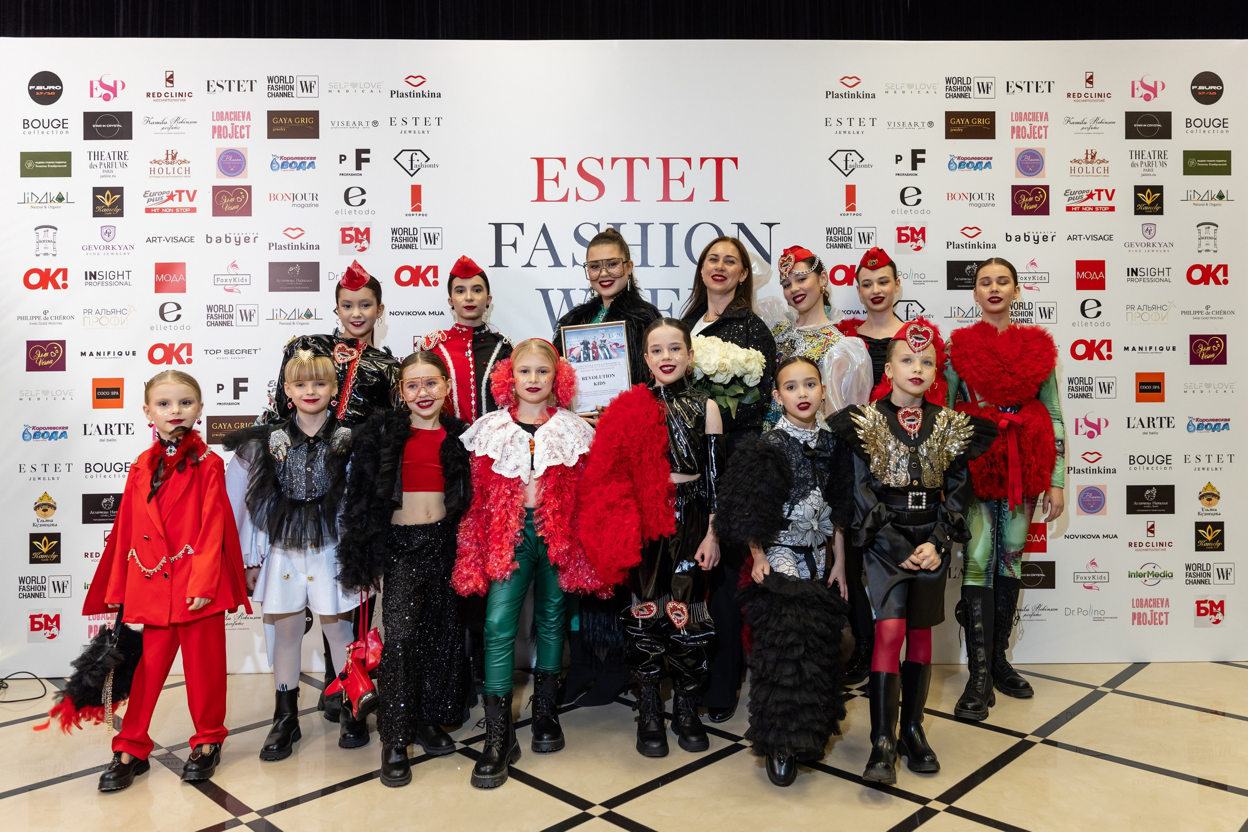 ESTET FASHION WEEK (KIDs REVOLUTION). Свадебный фотограф Москва