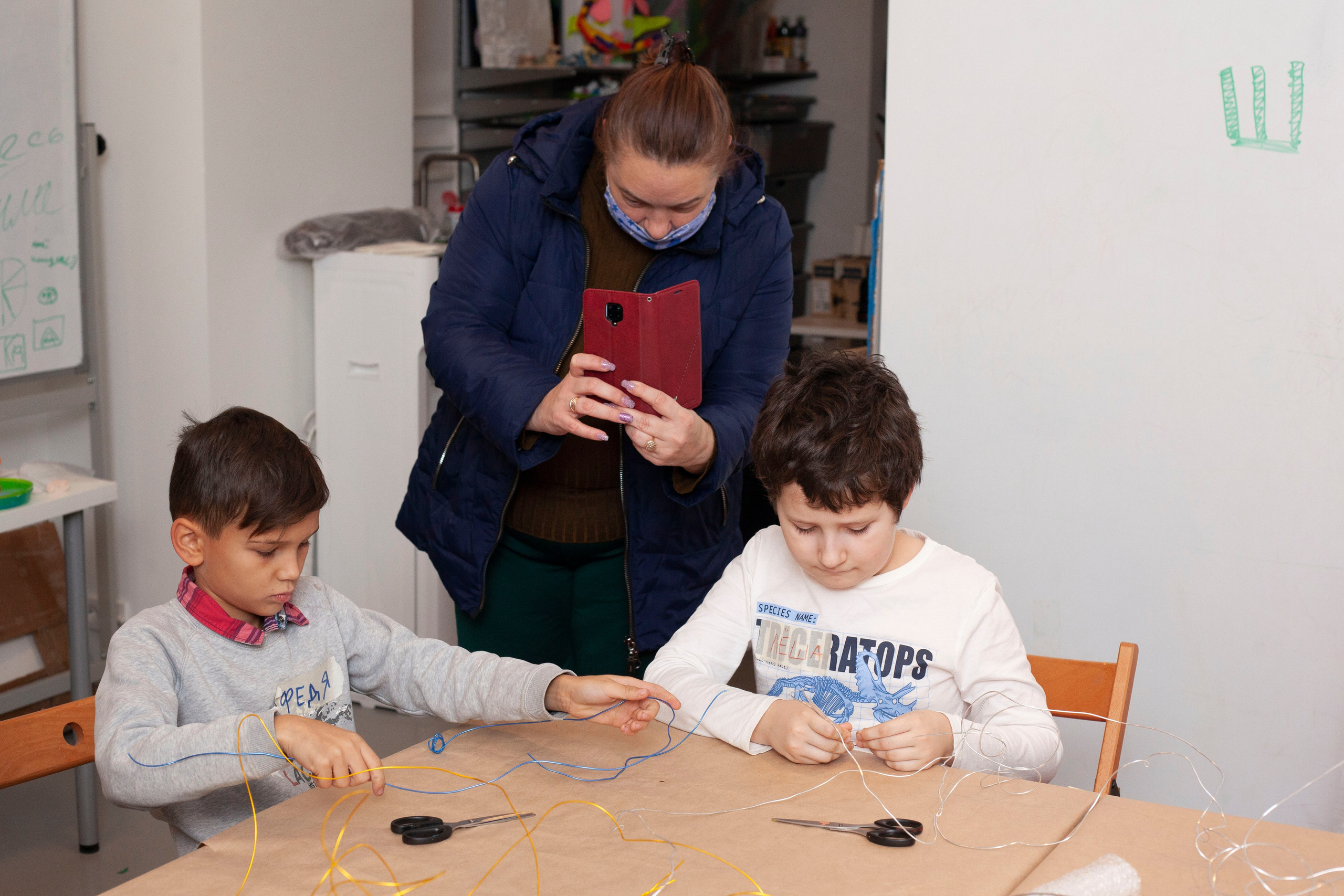 Детский мастер-класс в ММОМА. Stanislav Baryshev — People. Emotions. Atmosphere