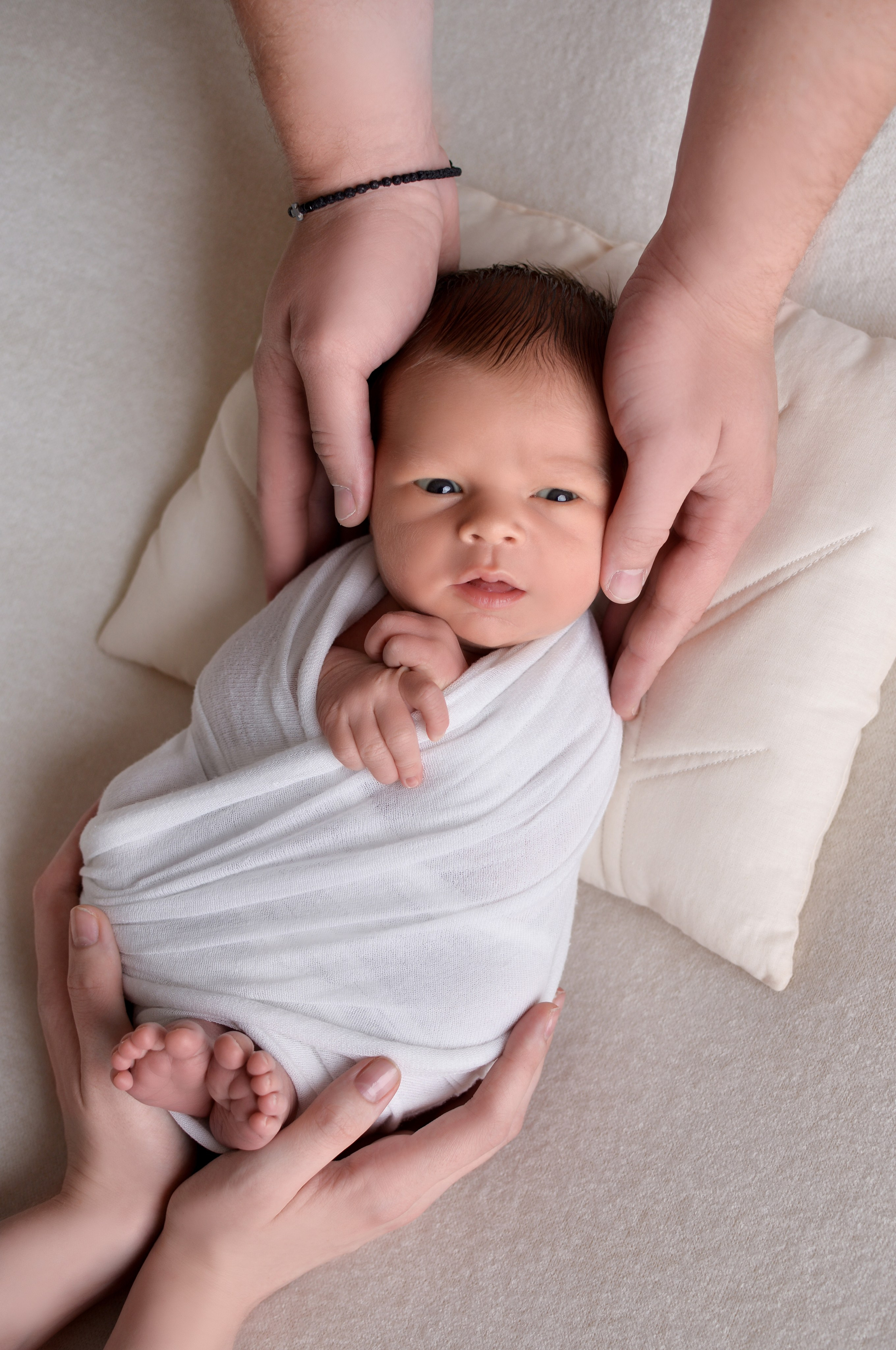 Съемка ньюборн дома в Краснодаре. Фотограф новорожденных Краснодар Малышенко Надежда