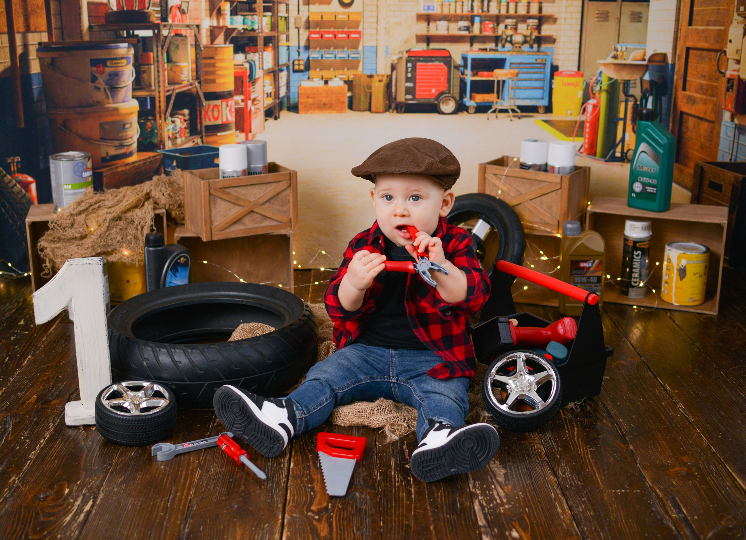 Первые кадры с фотосессии к годику. Фотограф новорожденных Краснодар Малышенко Надежда