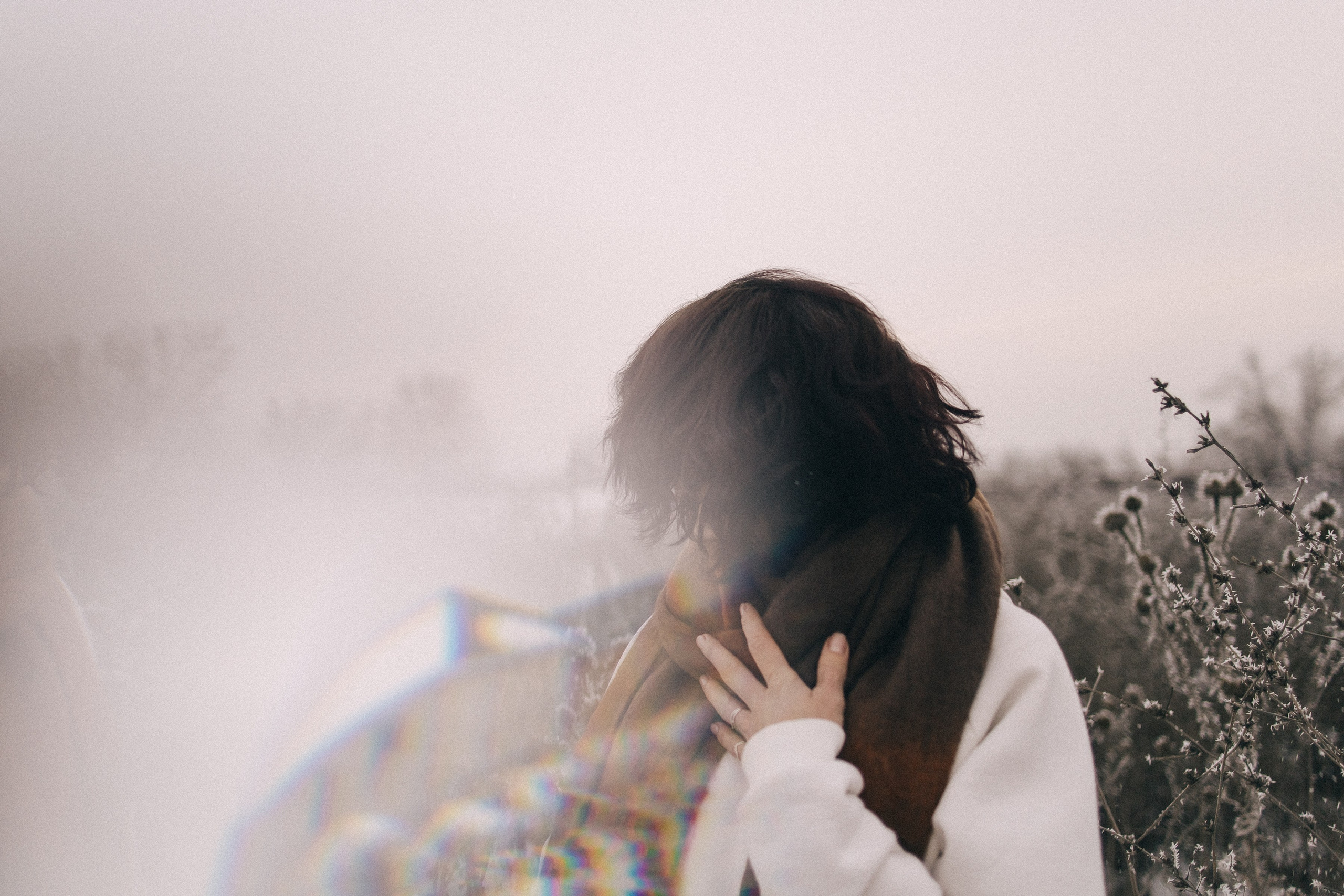 Ксю и снег / Алматы. Фотограф Наталья Гончарова. Снимаю живые портреты в Алматы