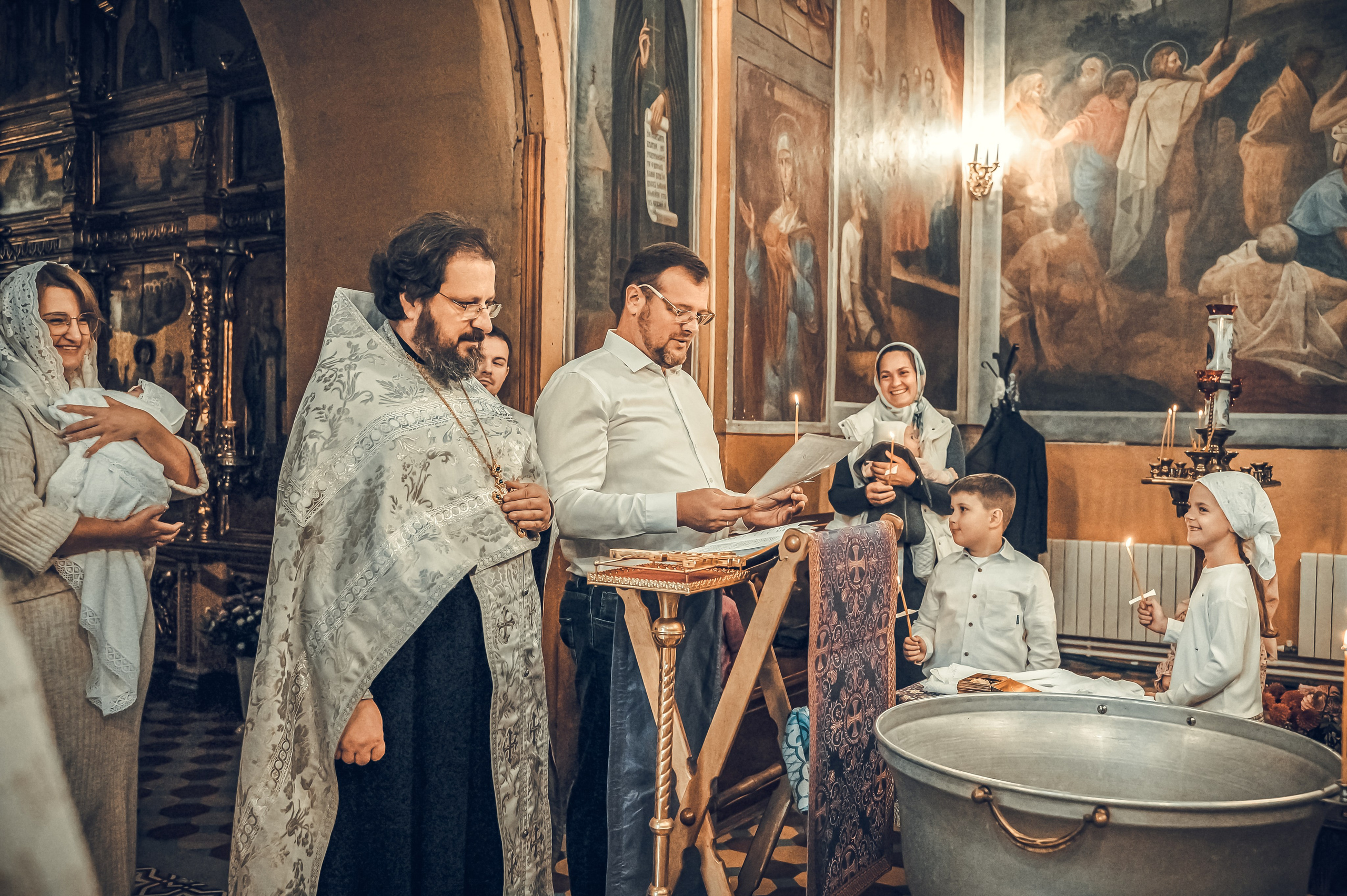 Крещение Есении Церковь Рождества Пресвятой Богородицы